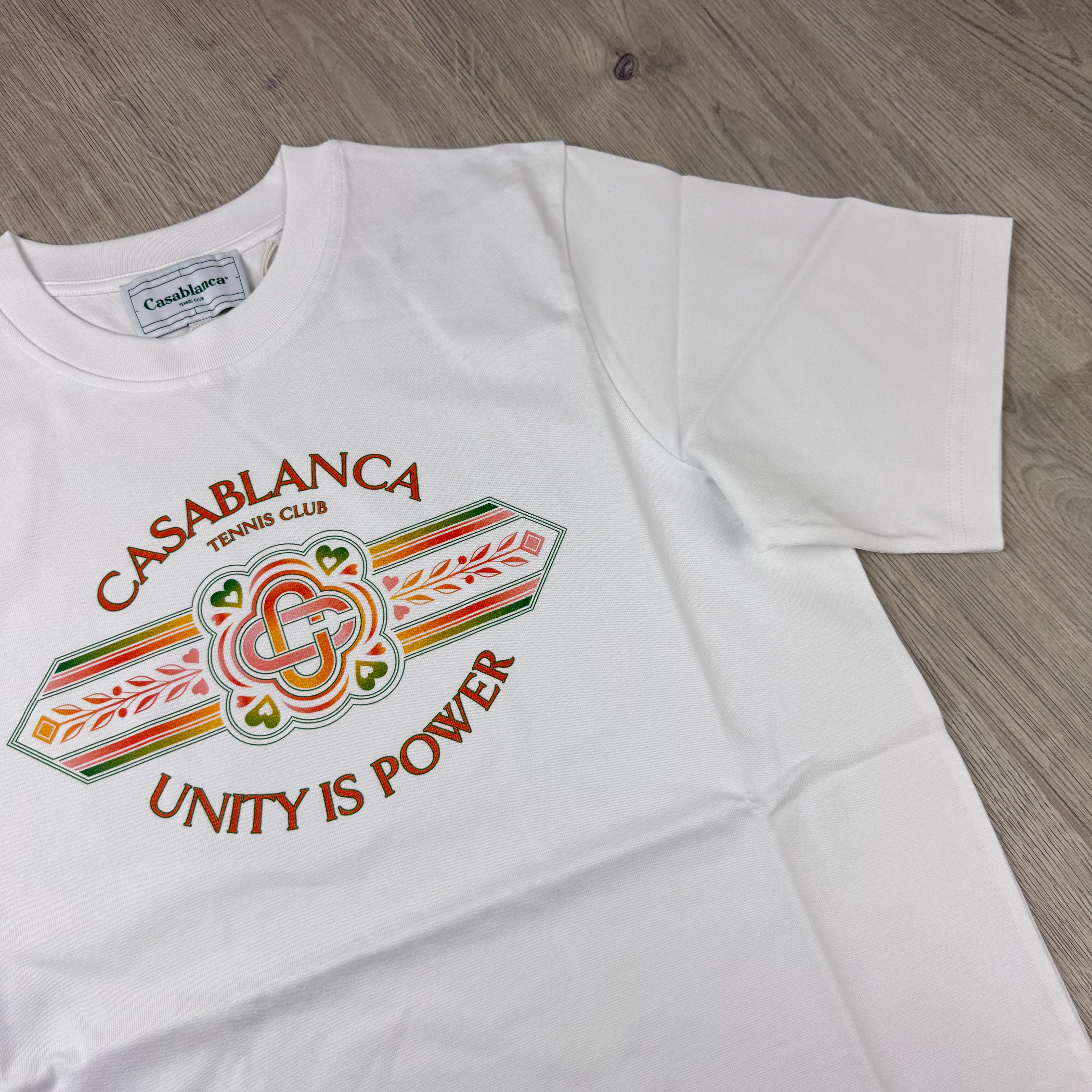 Casablanca 'Unity' T-Shirt - White