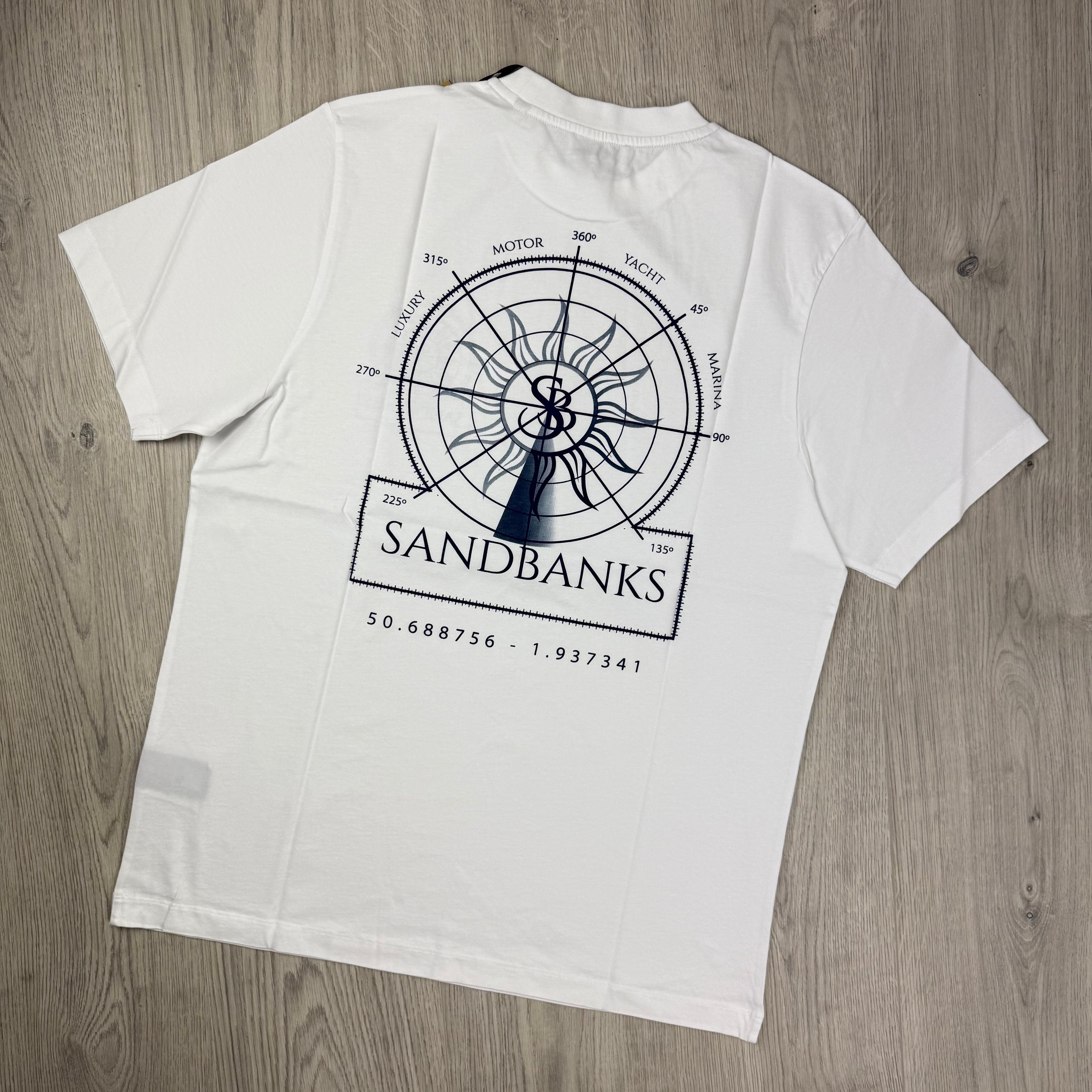 Sandbanks 'Sonar' T-Shirt - White