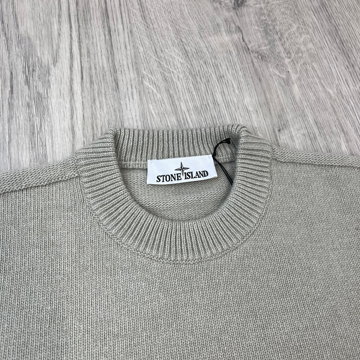 Stone Island Lambswool Knit Sweatshirt - Sand