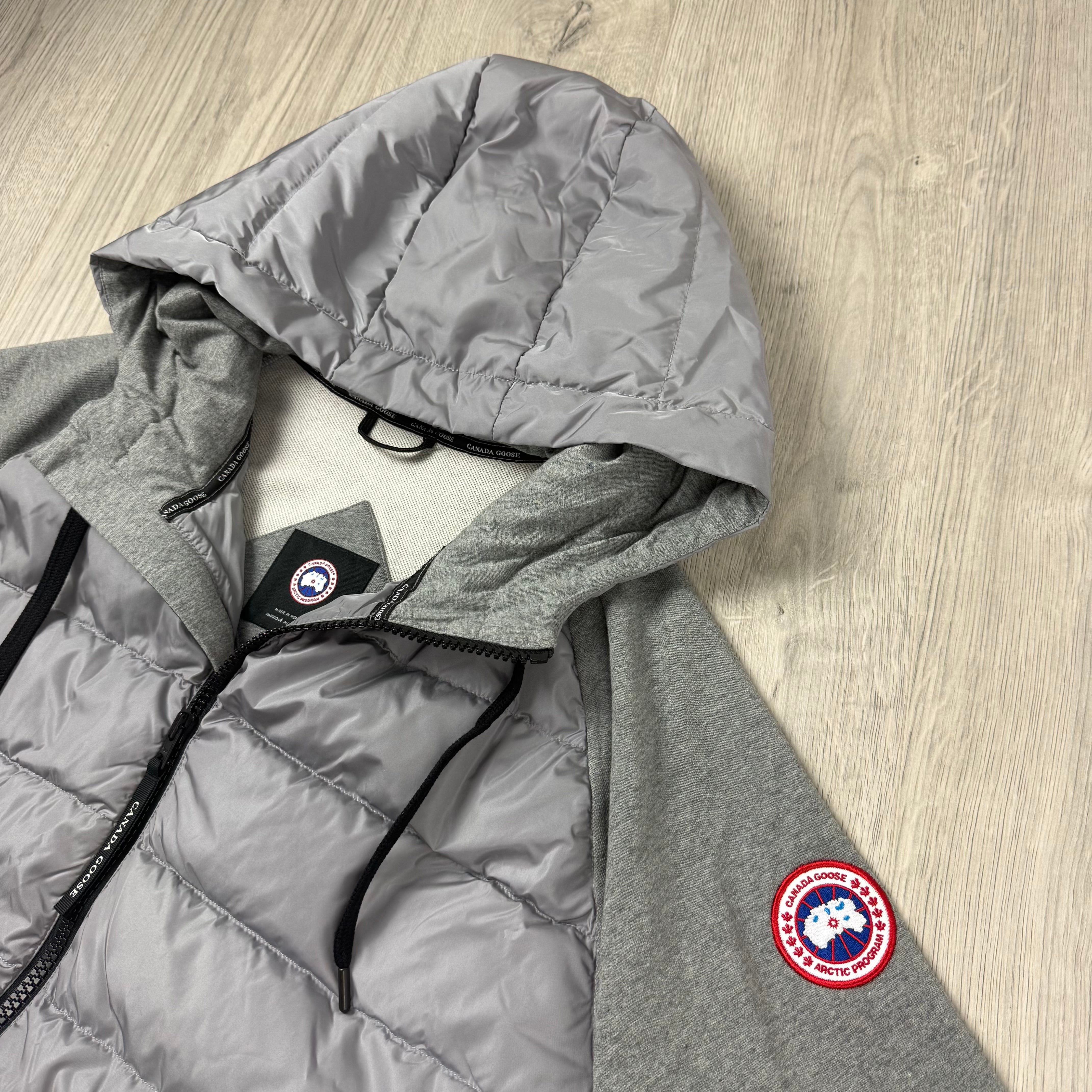 Canada Goose HyBridge Hoodie - Stone Heather