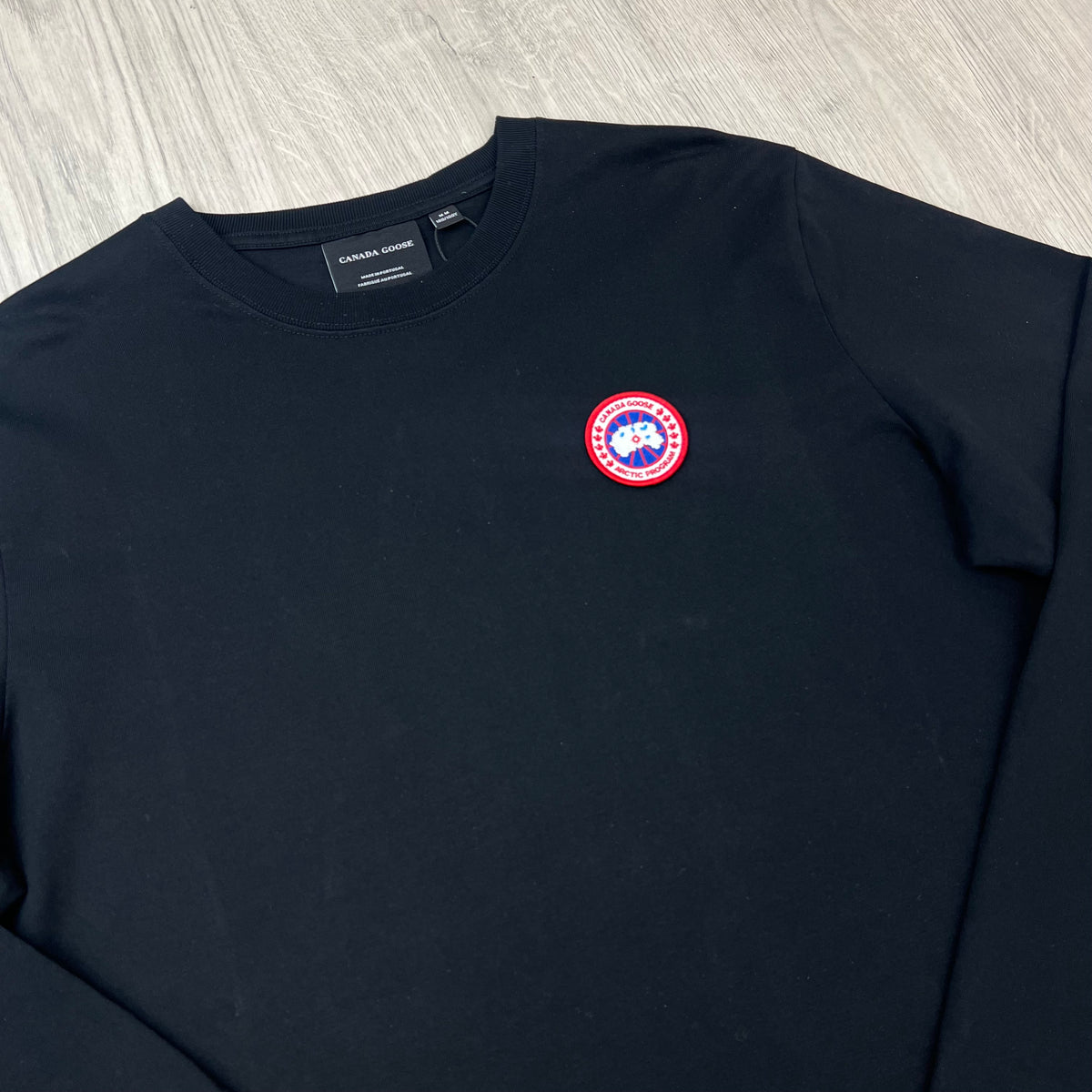 Canada Goose Long Sleeve T-Shirt - Black