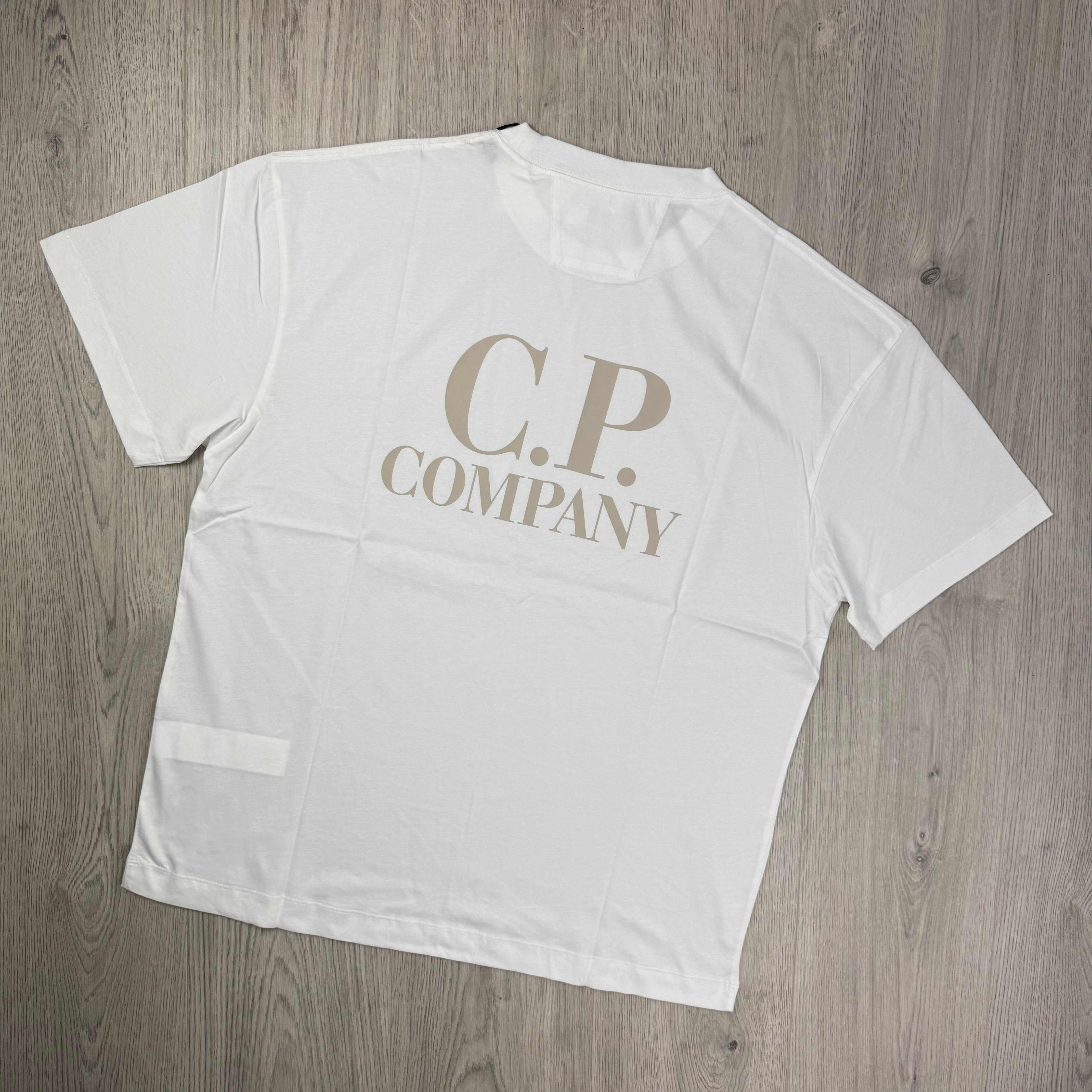 CP Company Printed T-Shirt - White