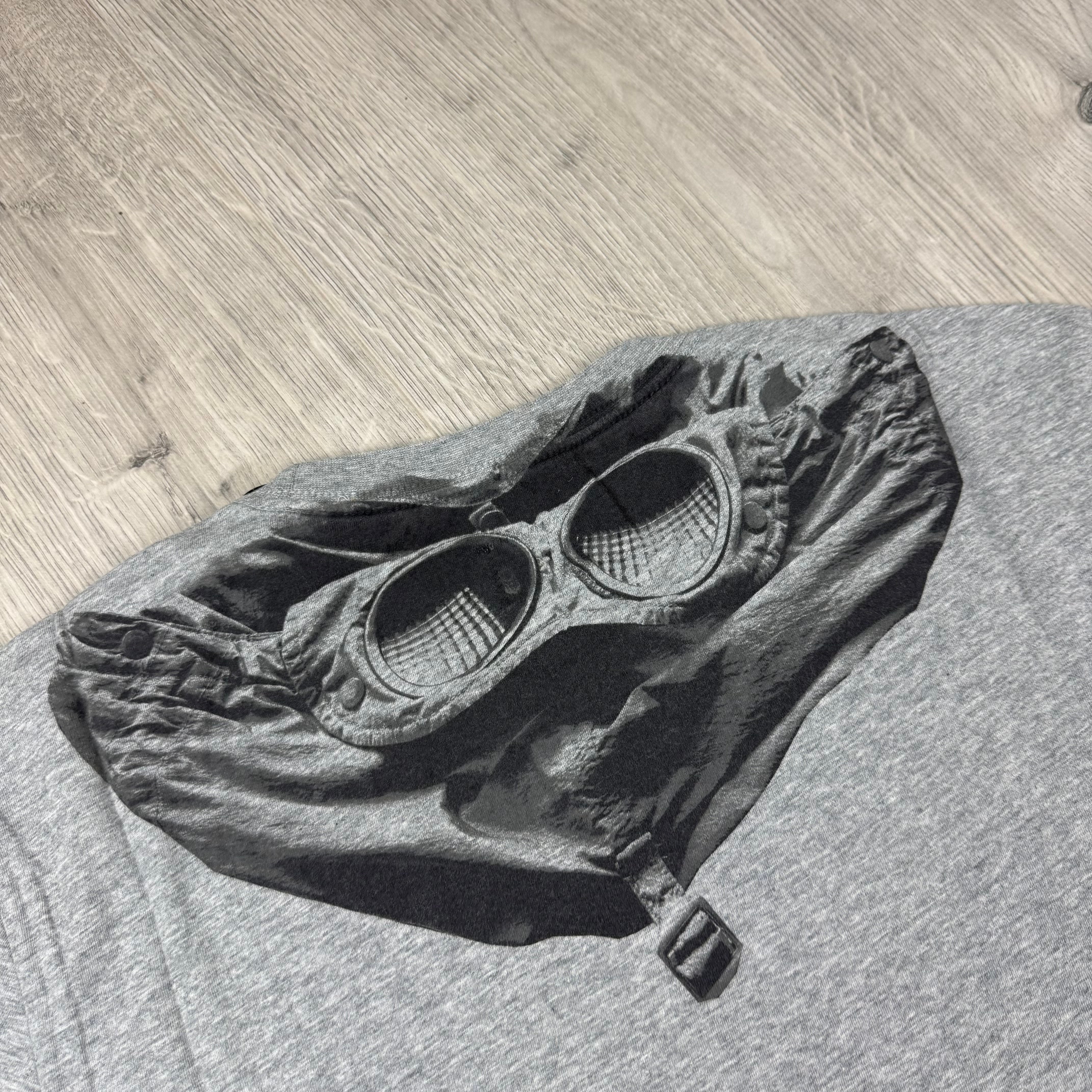 CP Company Goggle T-Shirt - Grey Melange