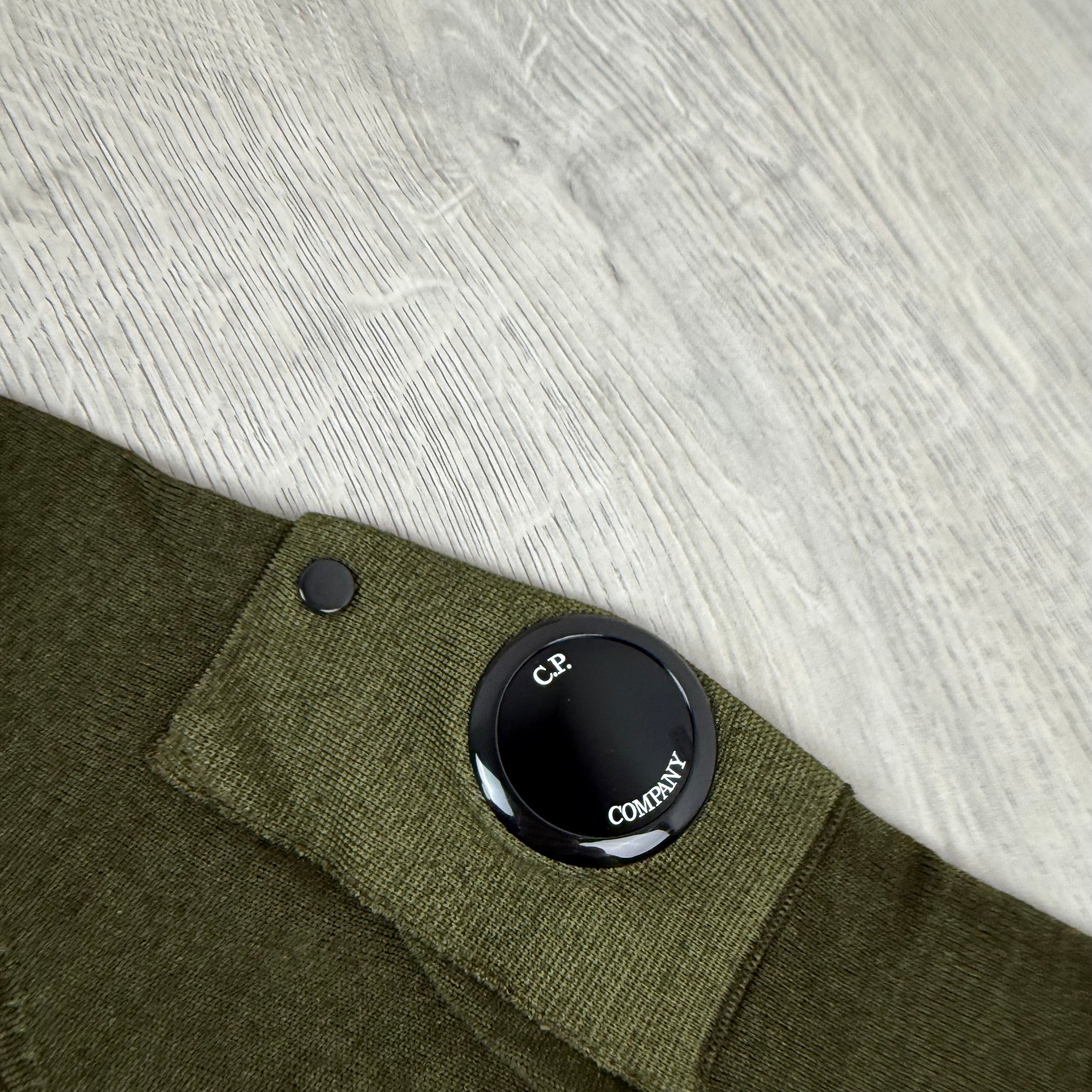 CP Company Junior Knit Sweatshirt - Ivy Green