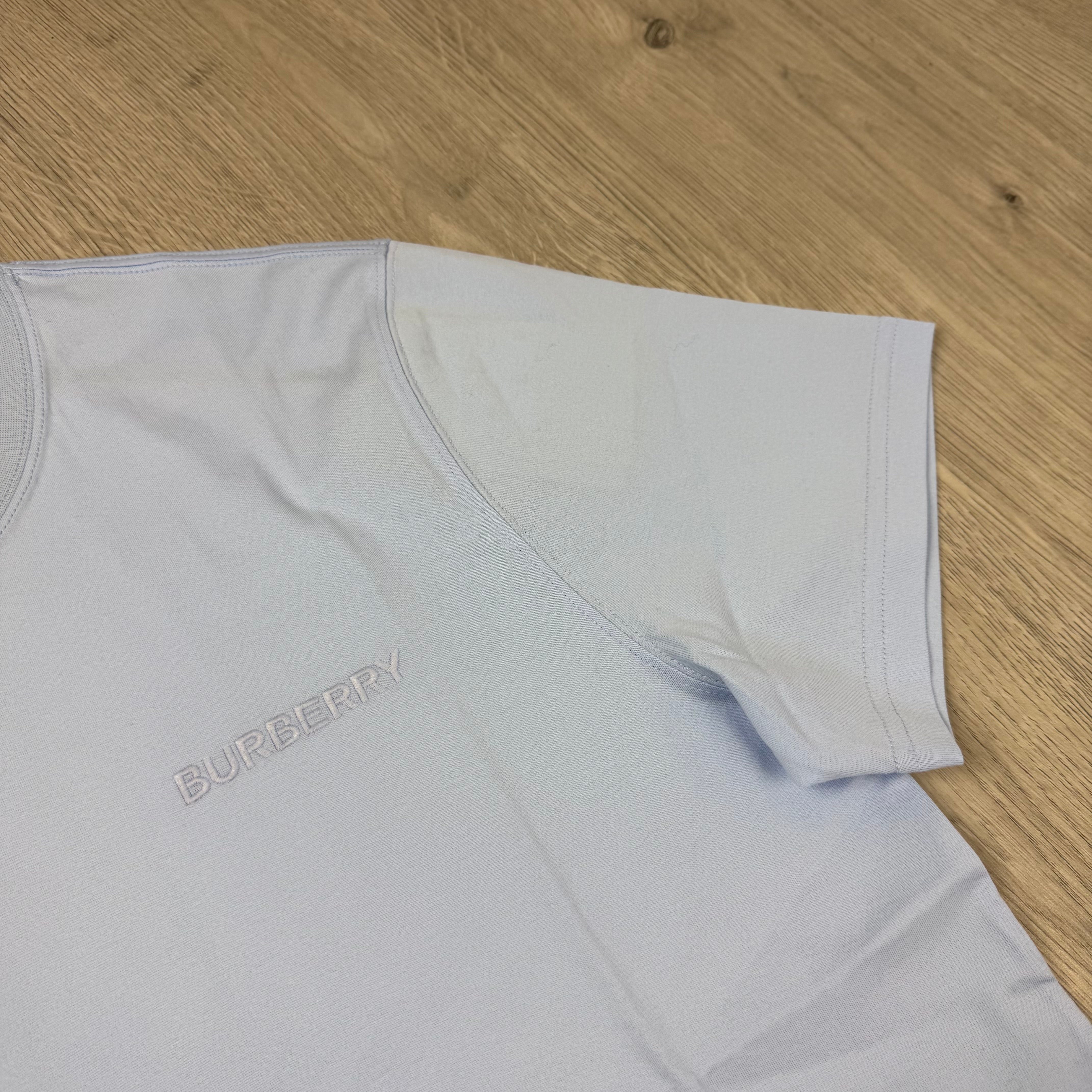 Burberry 'Jenson' T-Shirt - Pale Blue