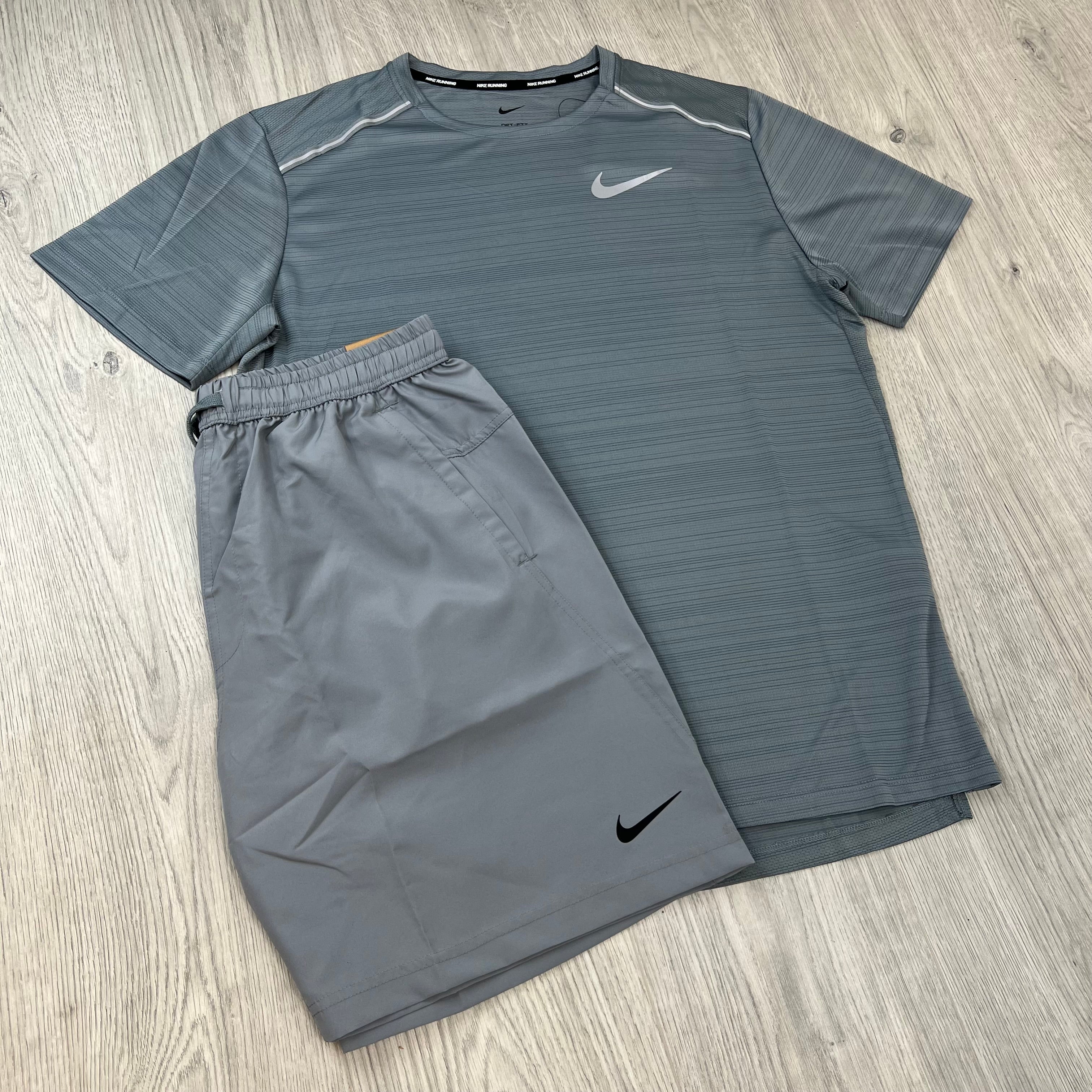 Nike 'Miler' Set - Grey
