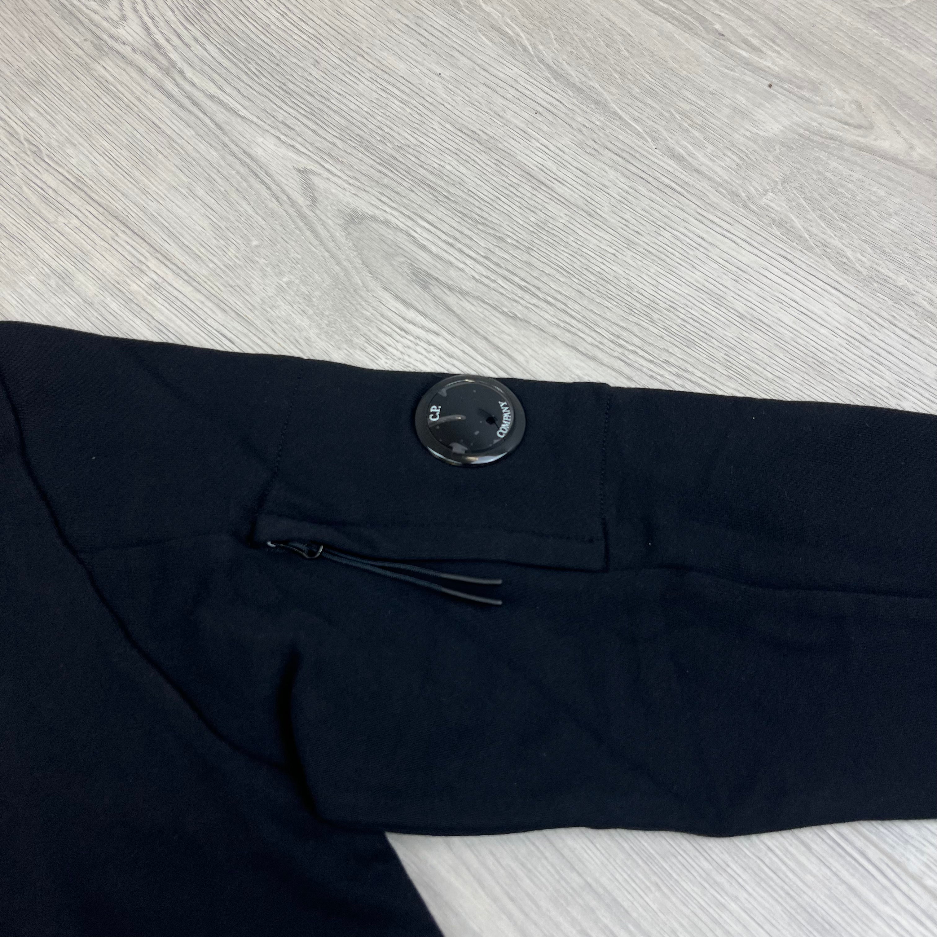 CP Company Raised Fleece Sweatshirt - Black