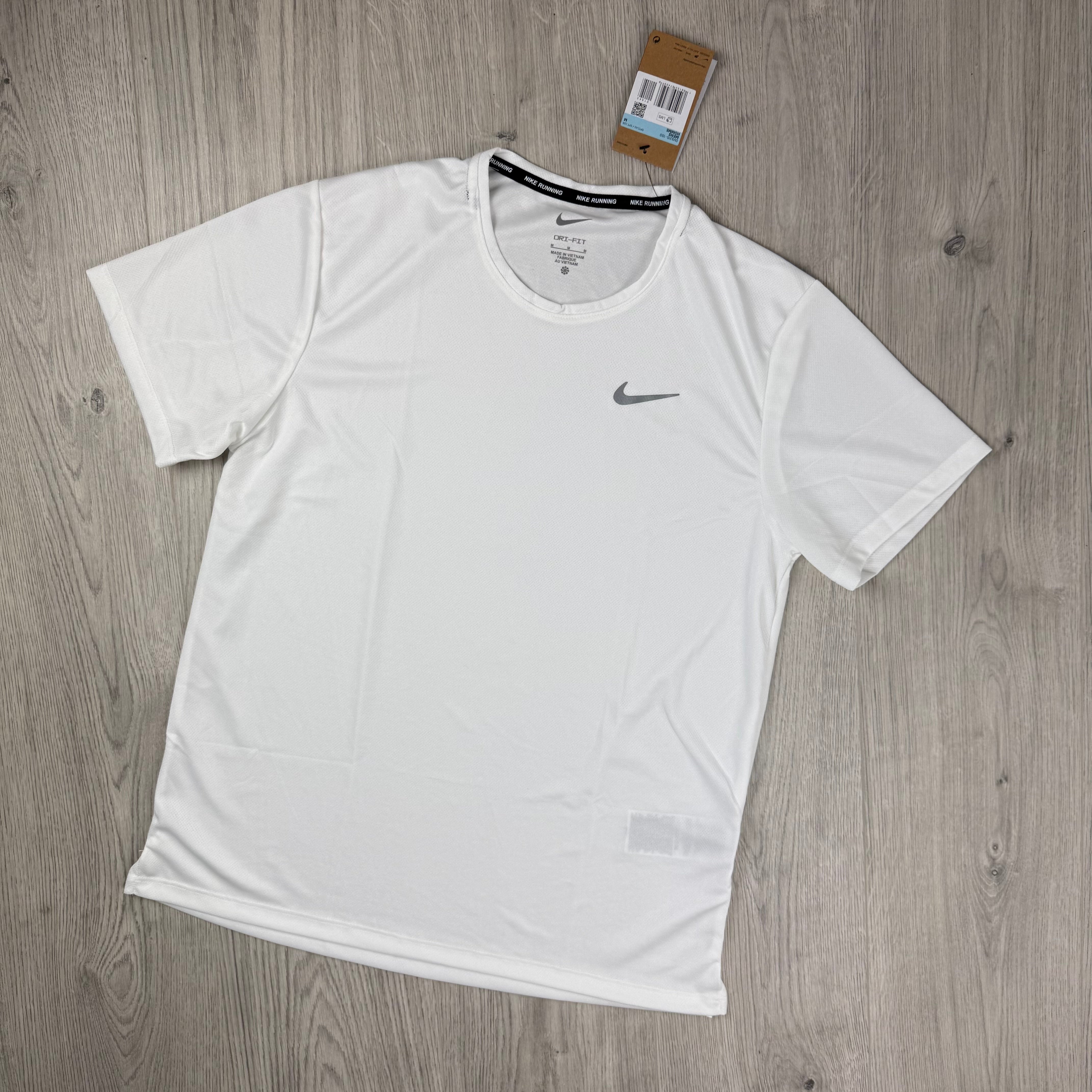 Nike 'Miler' Set - White/Smoke Grey