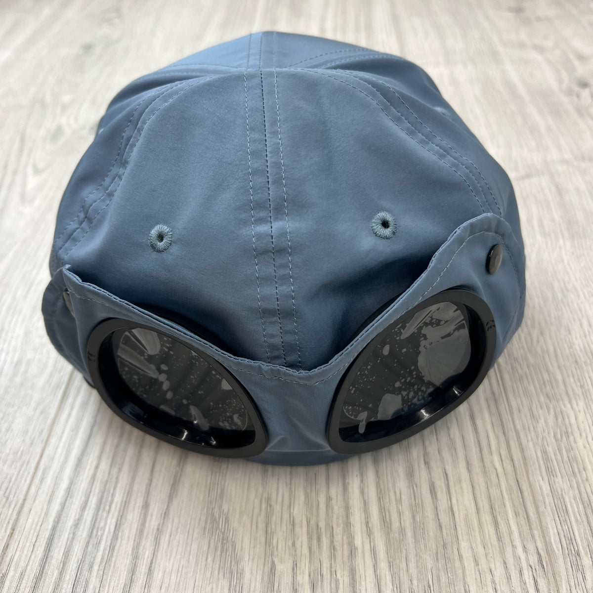 CP Company Goggle Baseball Cap - Orion Blue