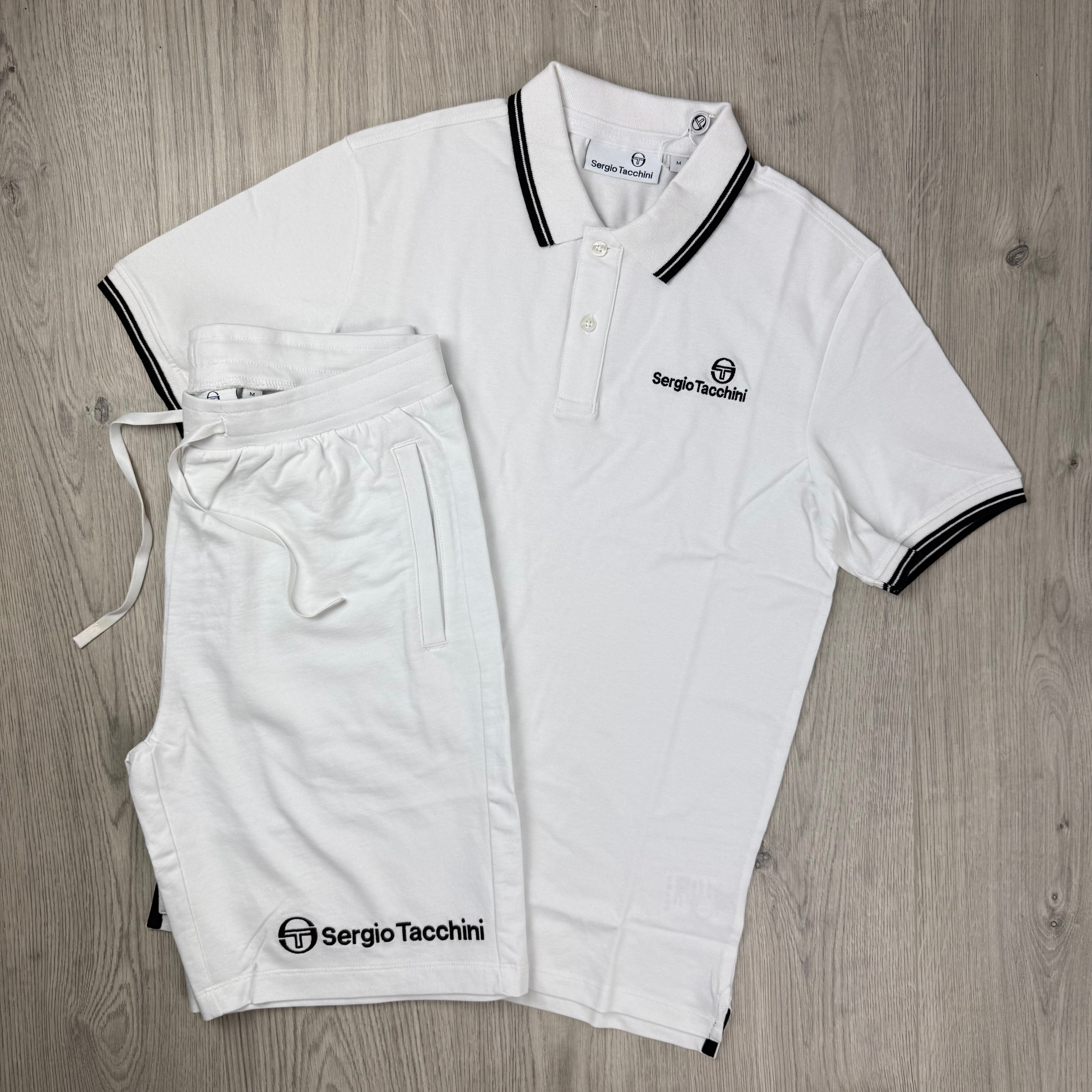 Sergio Tacchini 'Reed Co' Set - White