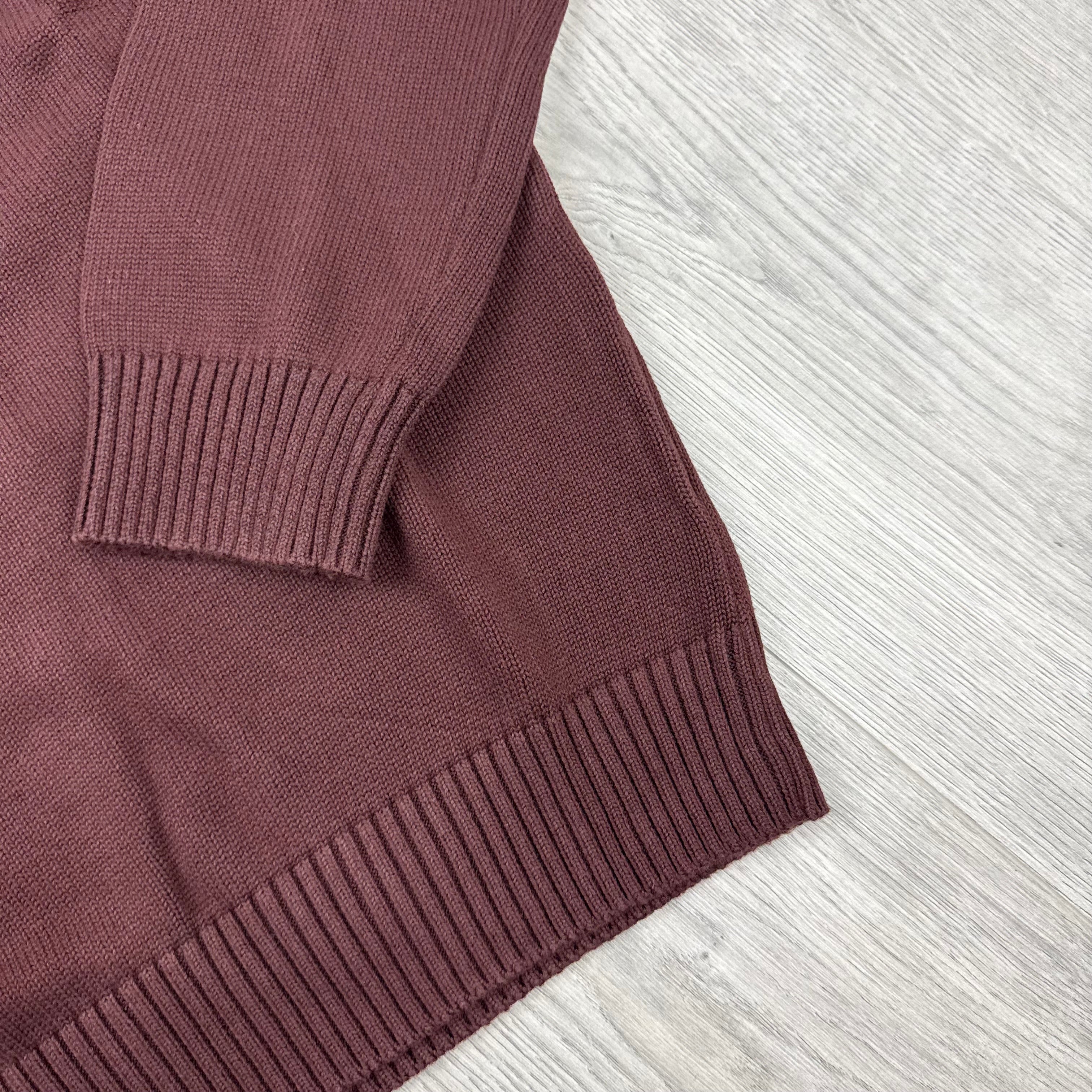 Sergio Tacchini 'Orion' Knit Sweatshirt - Bitter Chocolate