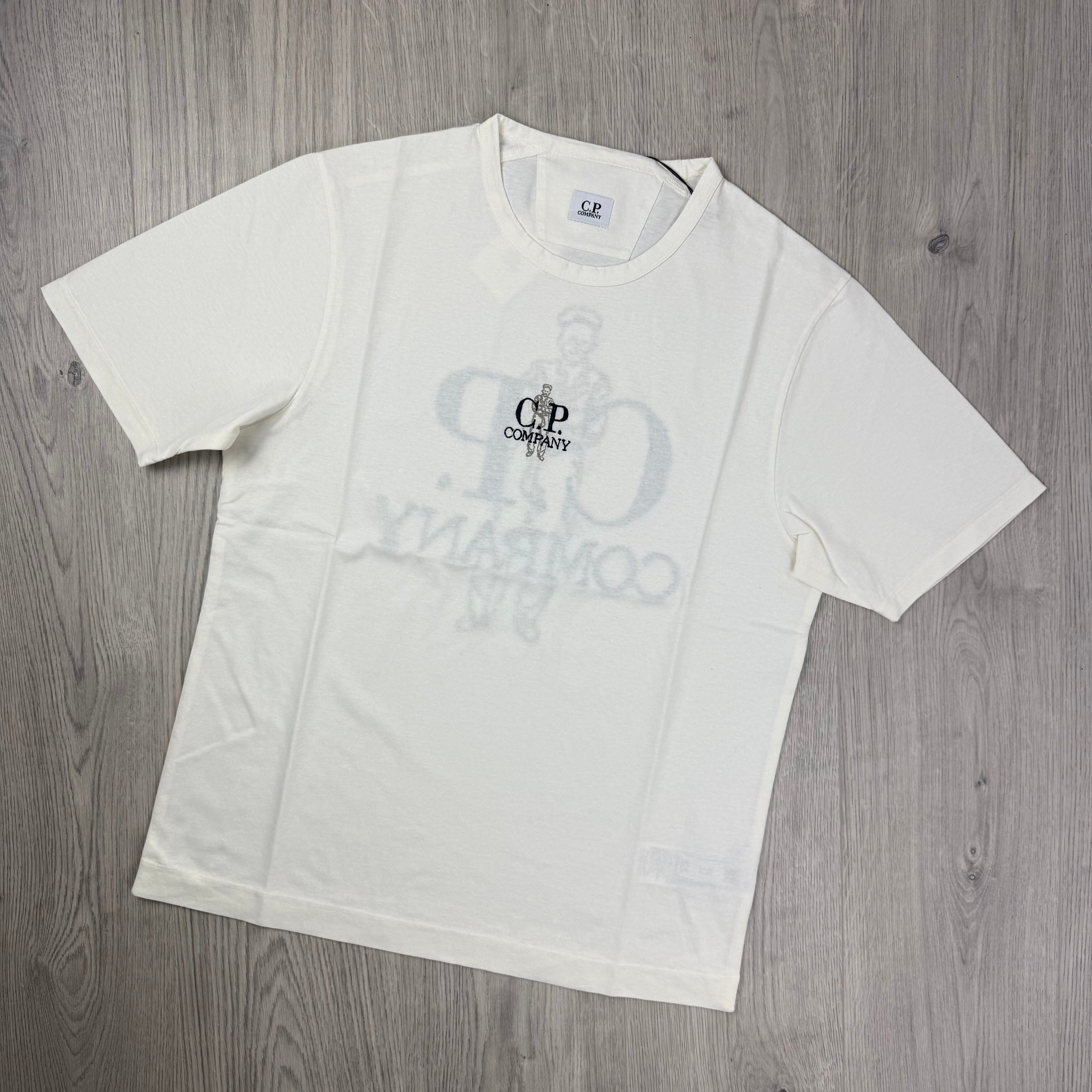 CP Company Embroidered Sailor T-Shirt - White