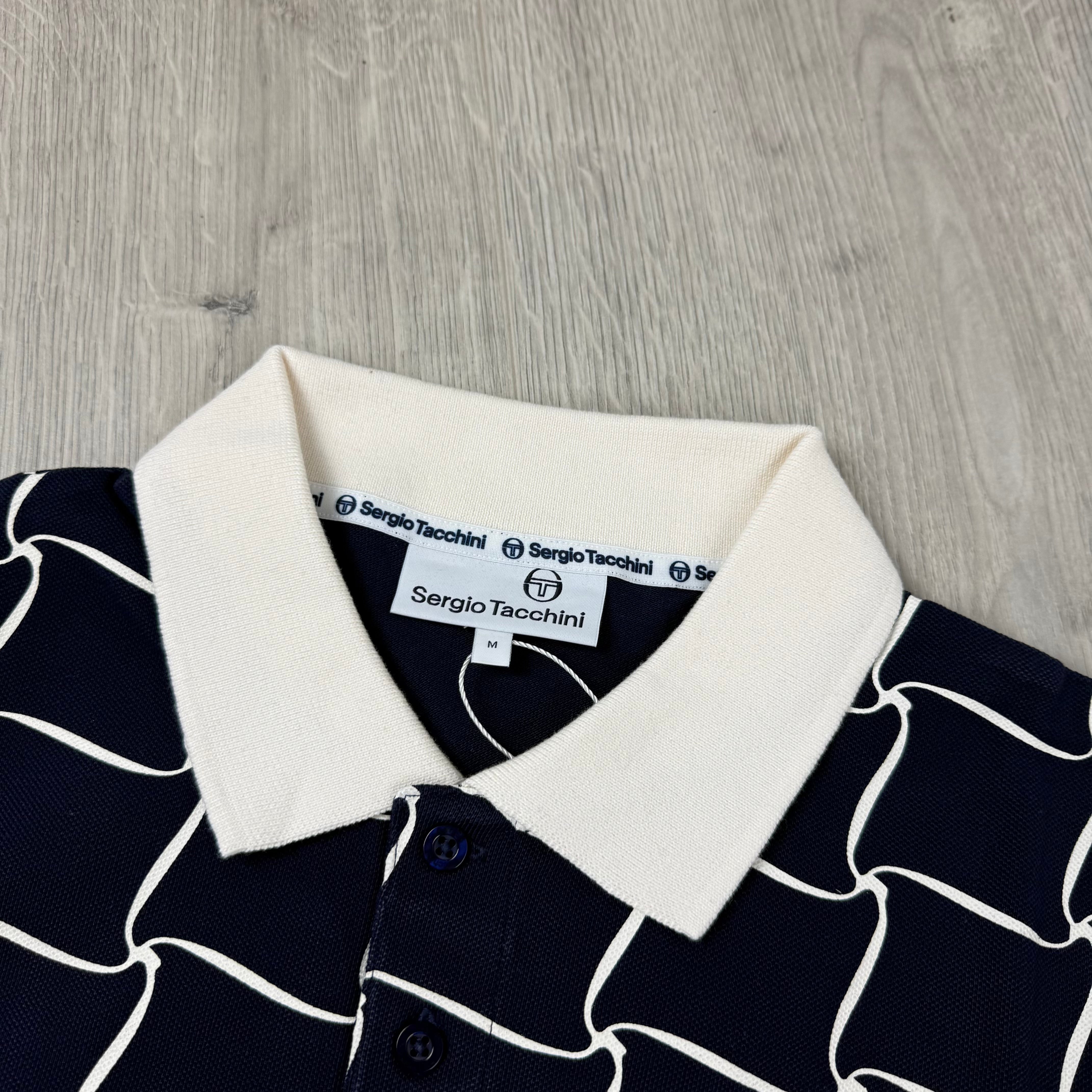 Sergio Tacchini 'Salvatore' Polo Shirt - Maritime Blue