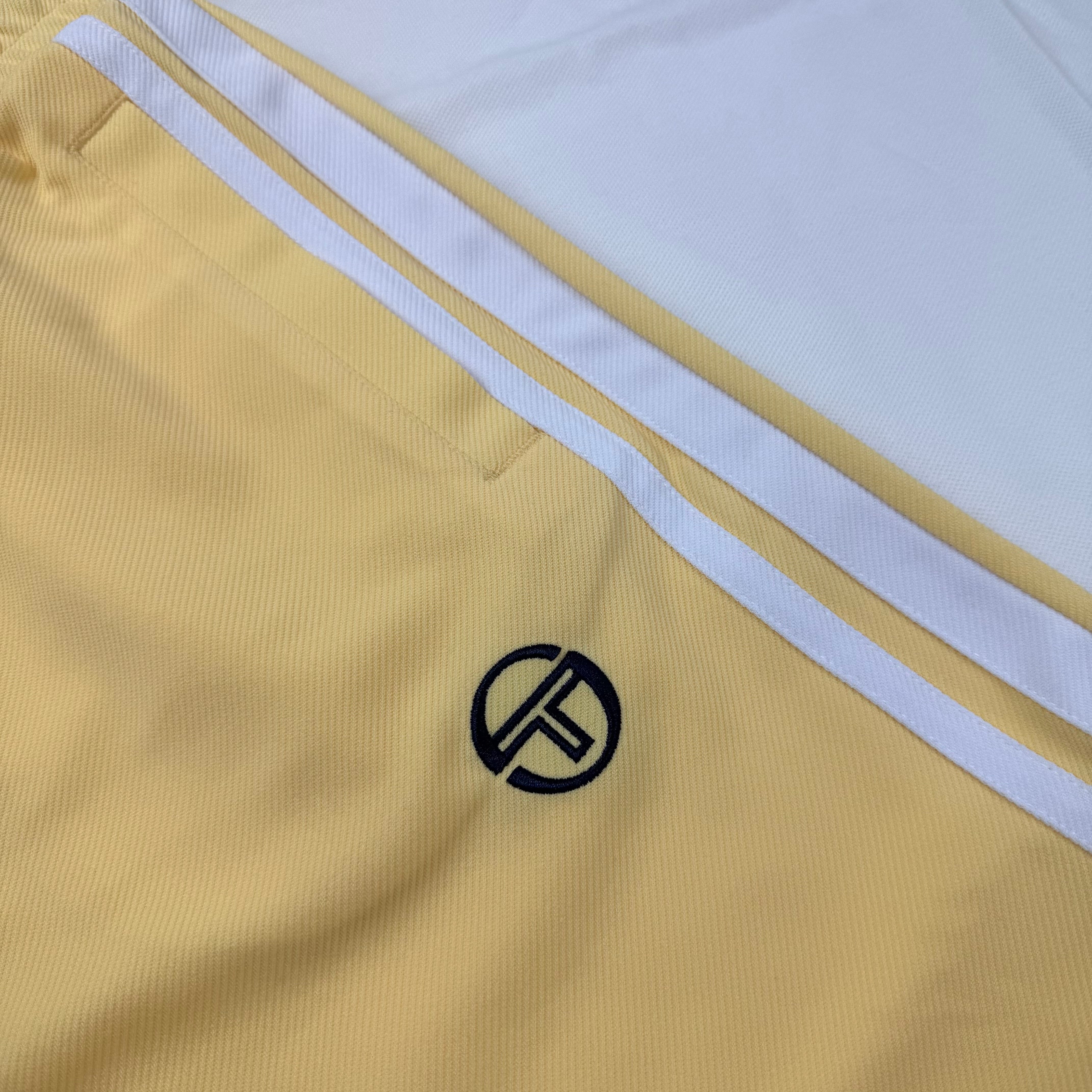 Sergio Tacchini 'Young Line' Set - White/Golden Haze