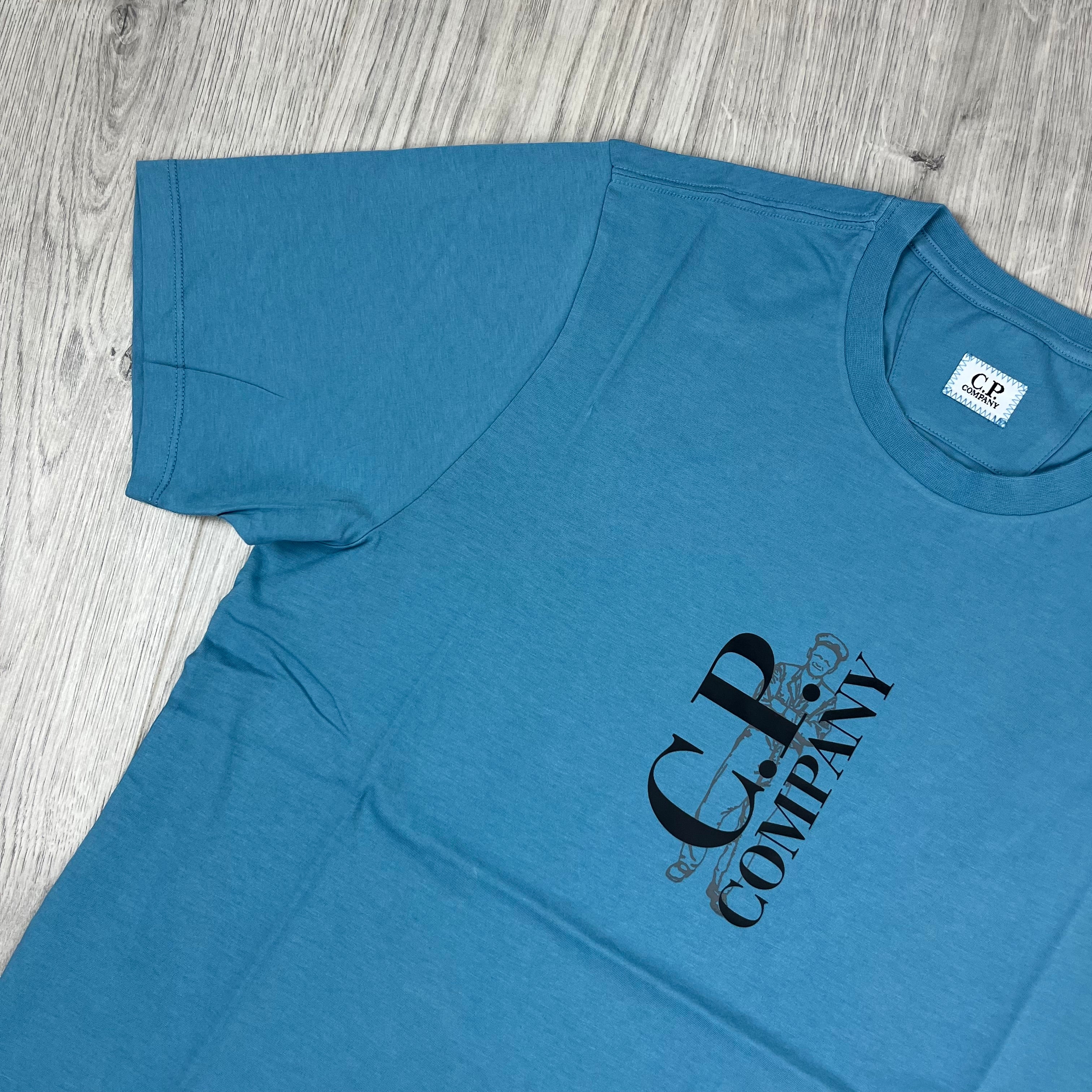 CP Company Sailor T-Shirt - Aegean Blue