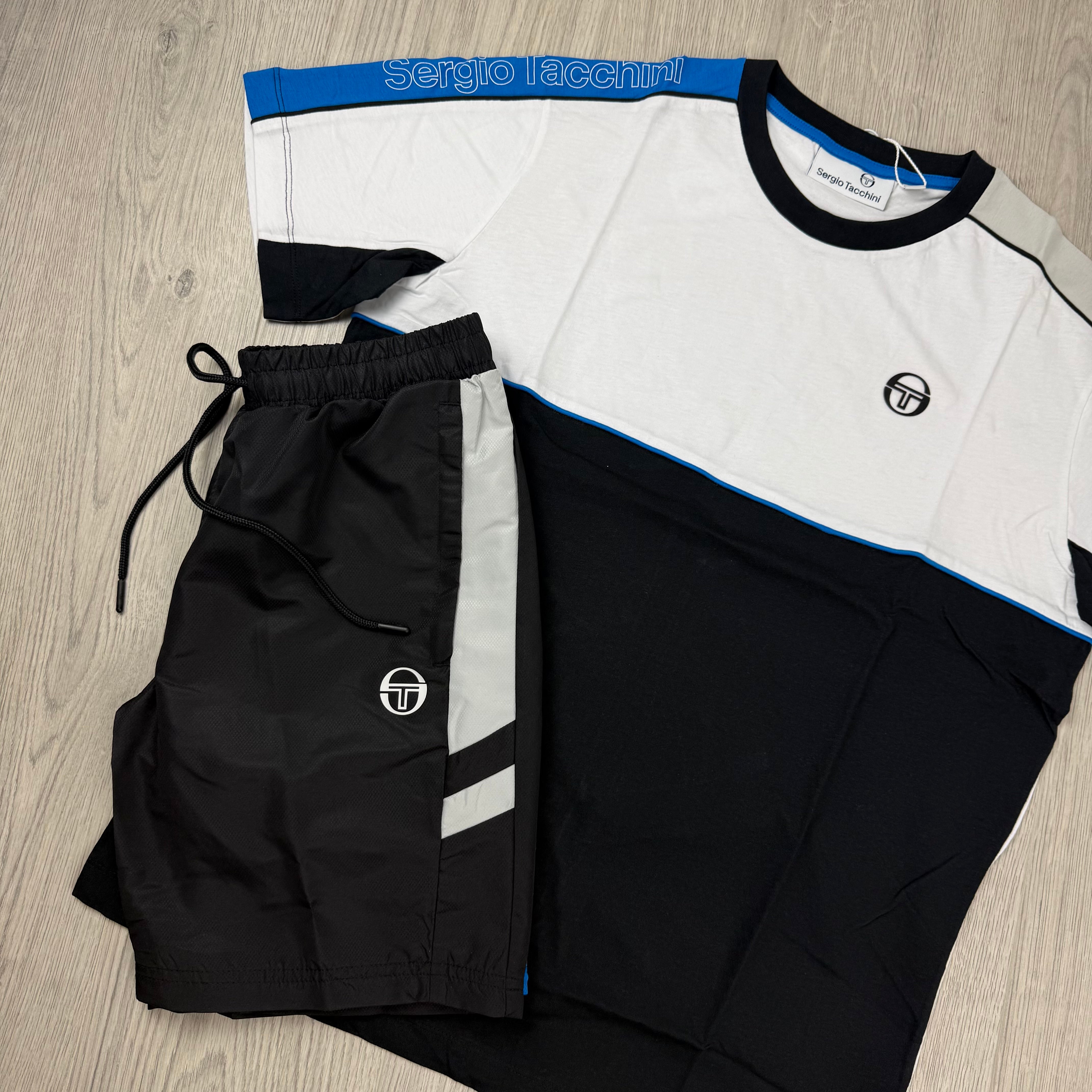 Sergio Tacchini 'Alettone Co' Set - Black