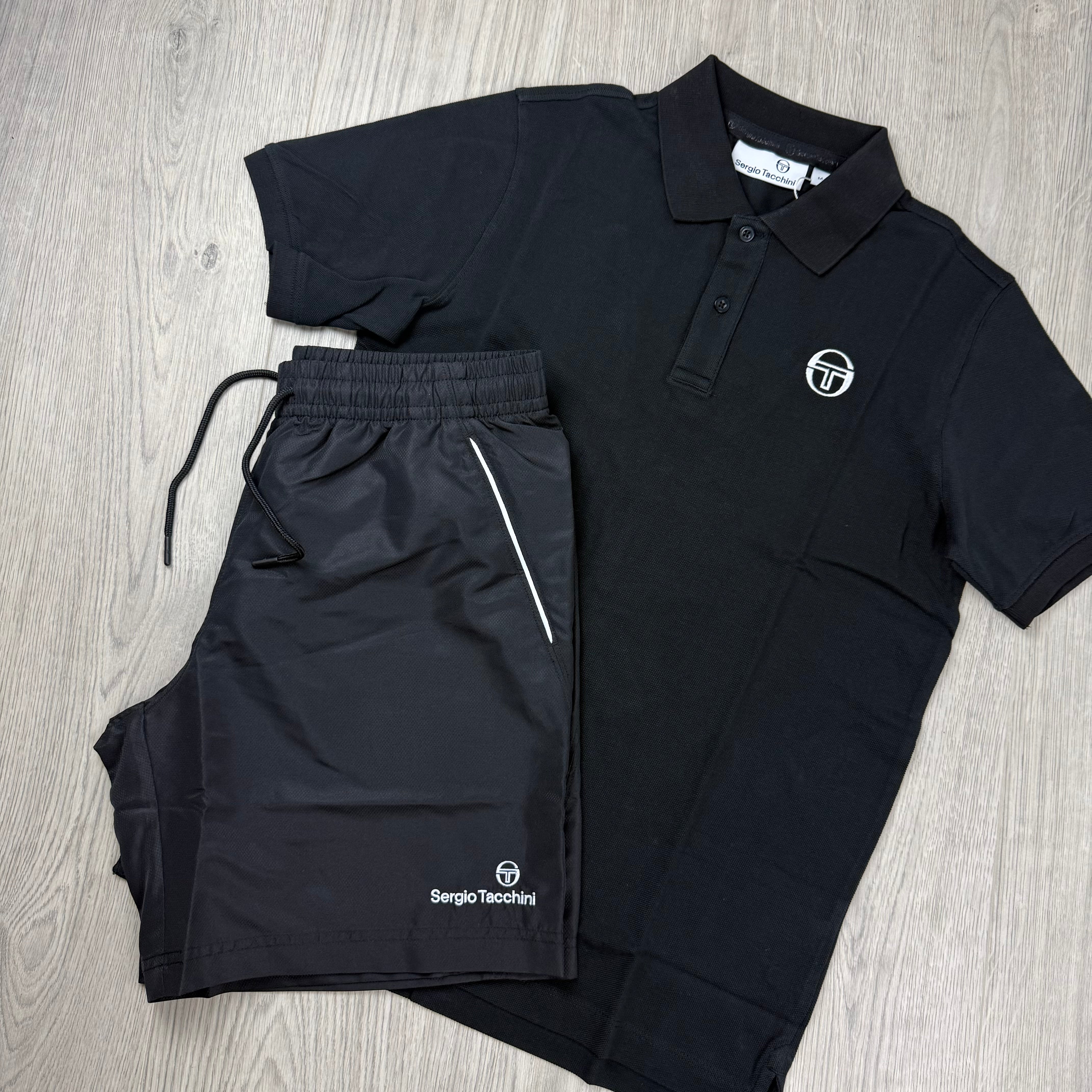 Sergio Tacchini 'Classica' Set - Black