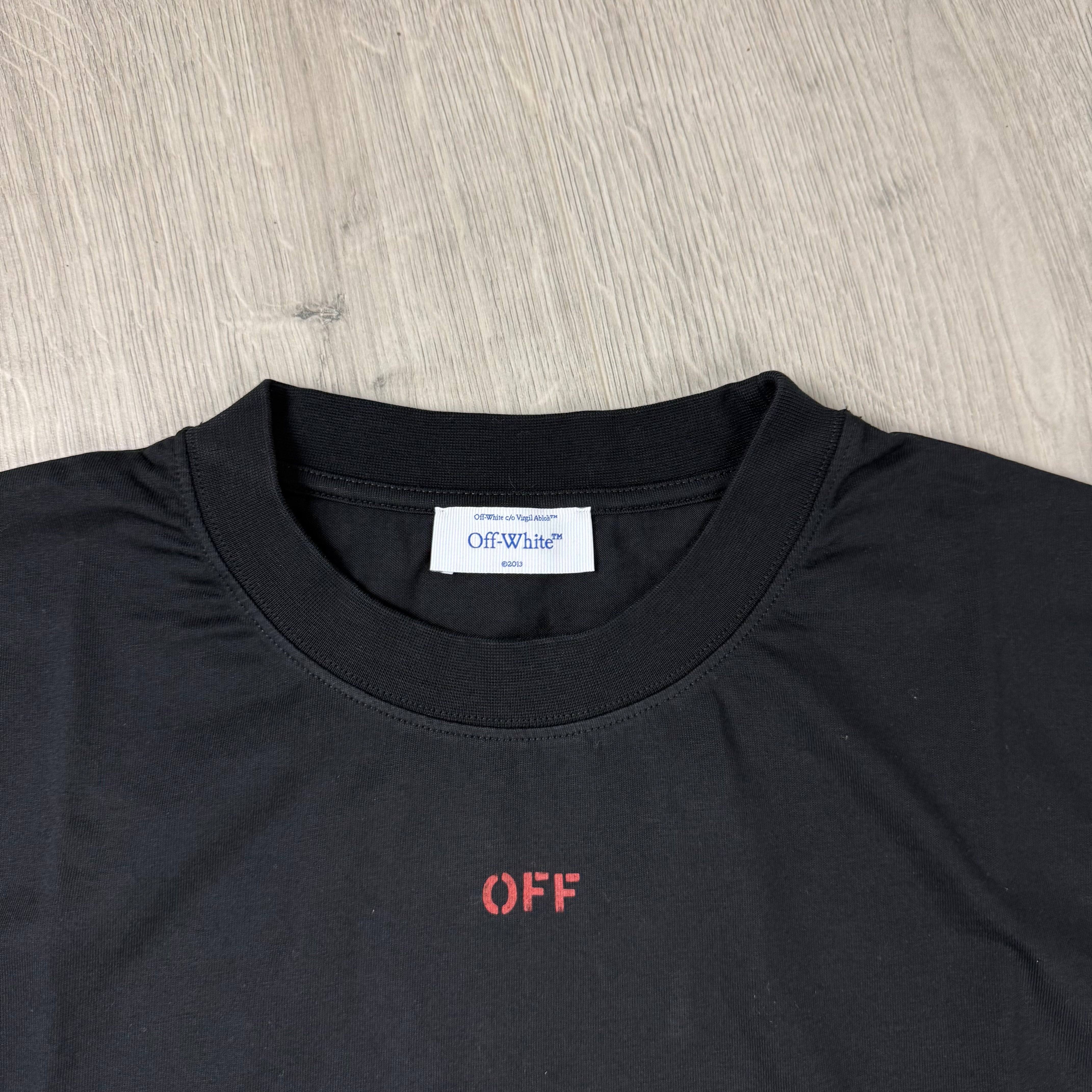 Off-White 'Stamp' T-Shirt - Black