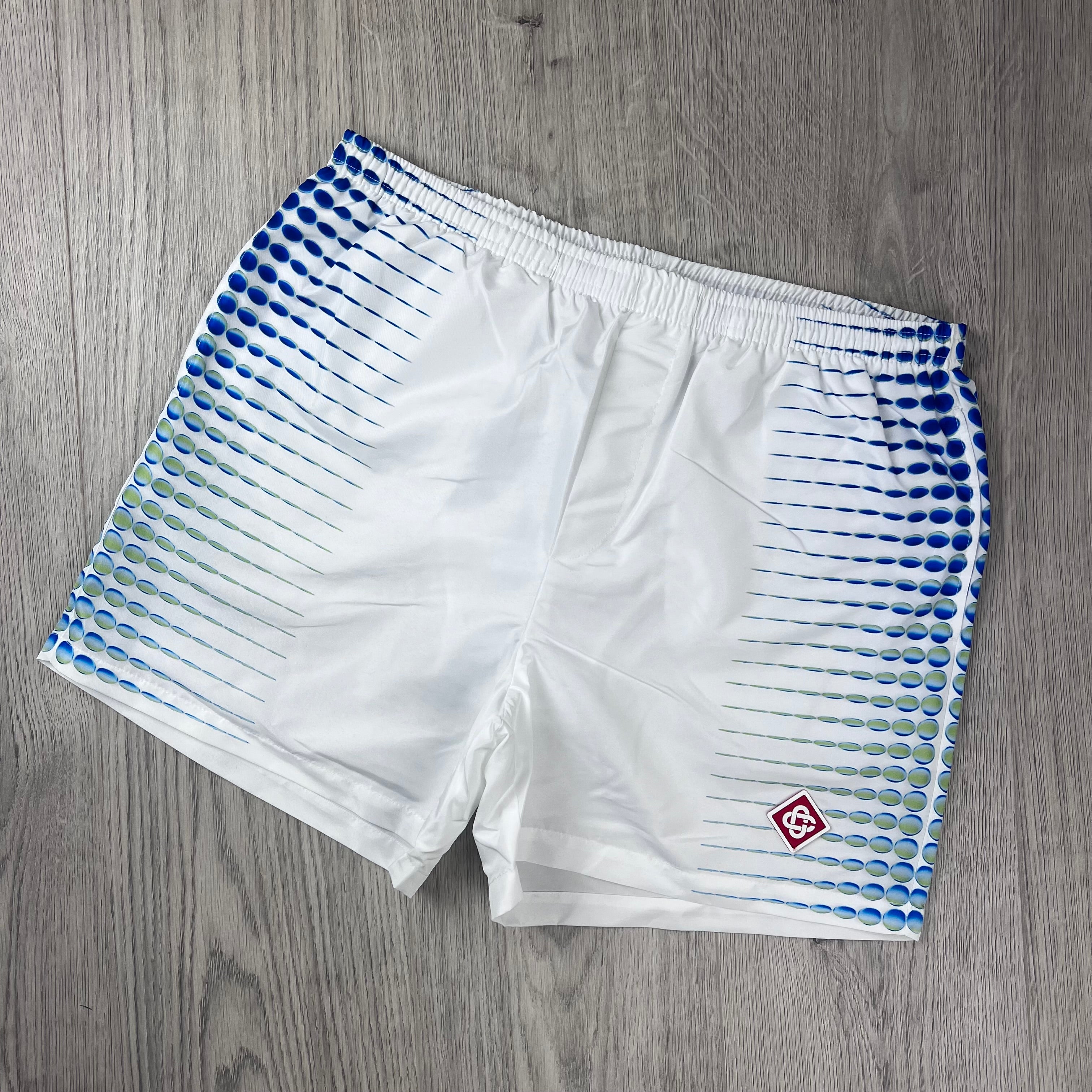 Casablanca 'Printed' Swim Shorts - White