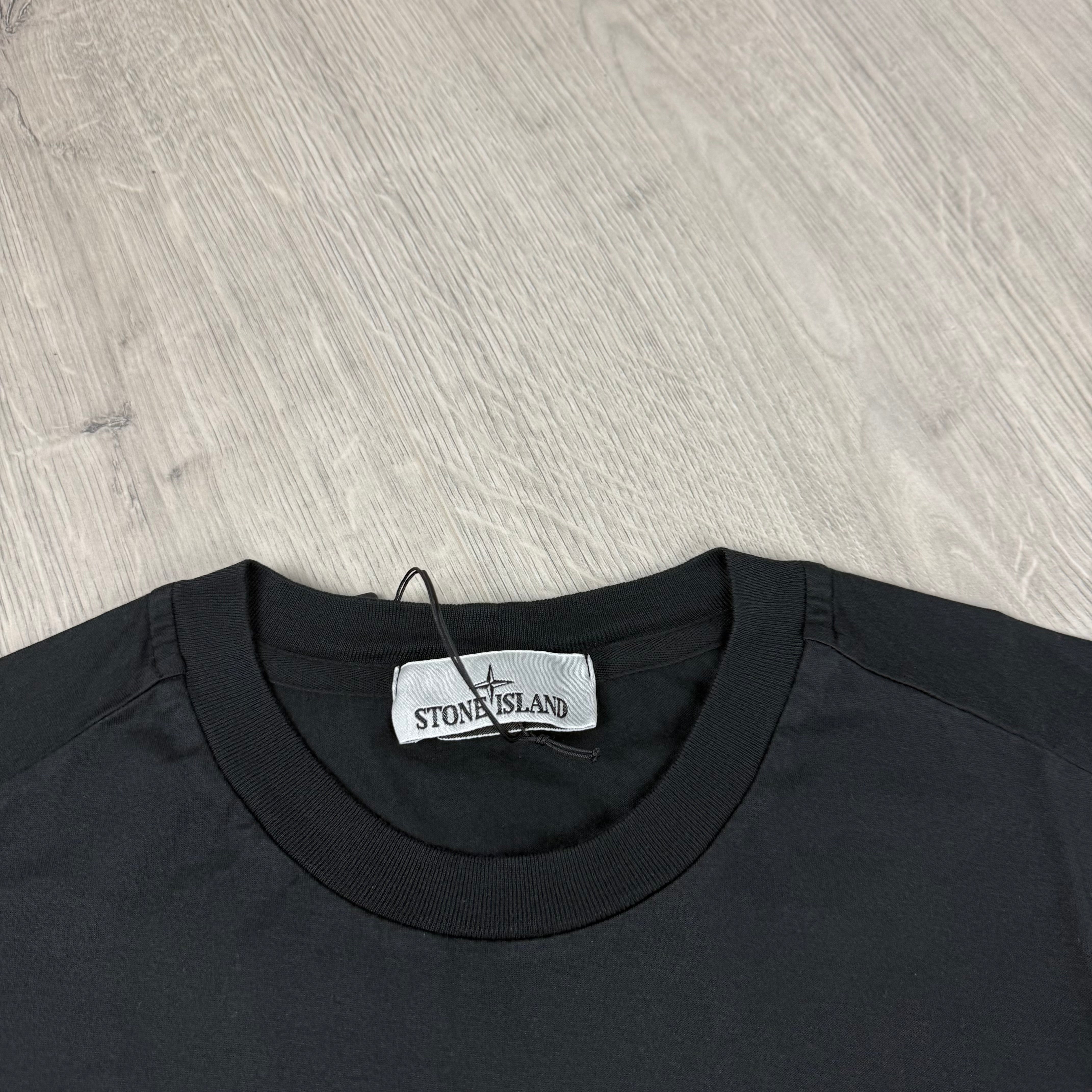 Stone Island Patch T-Shirt - Black