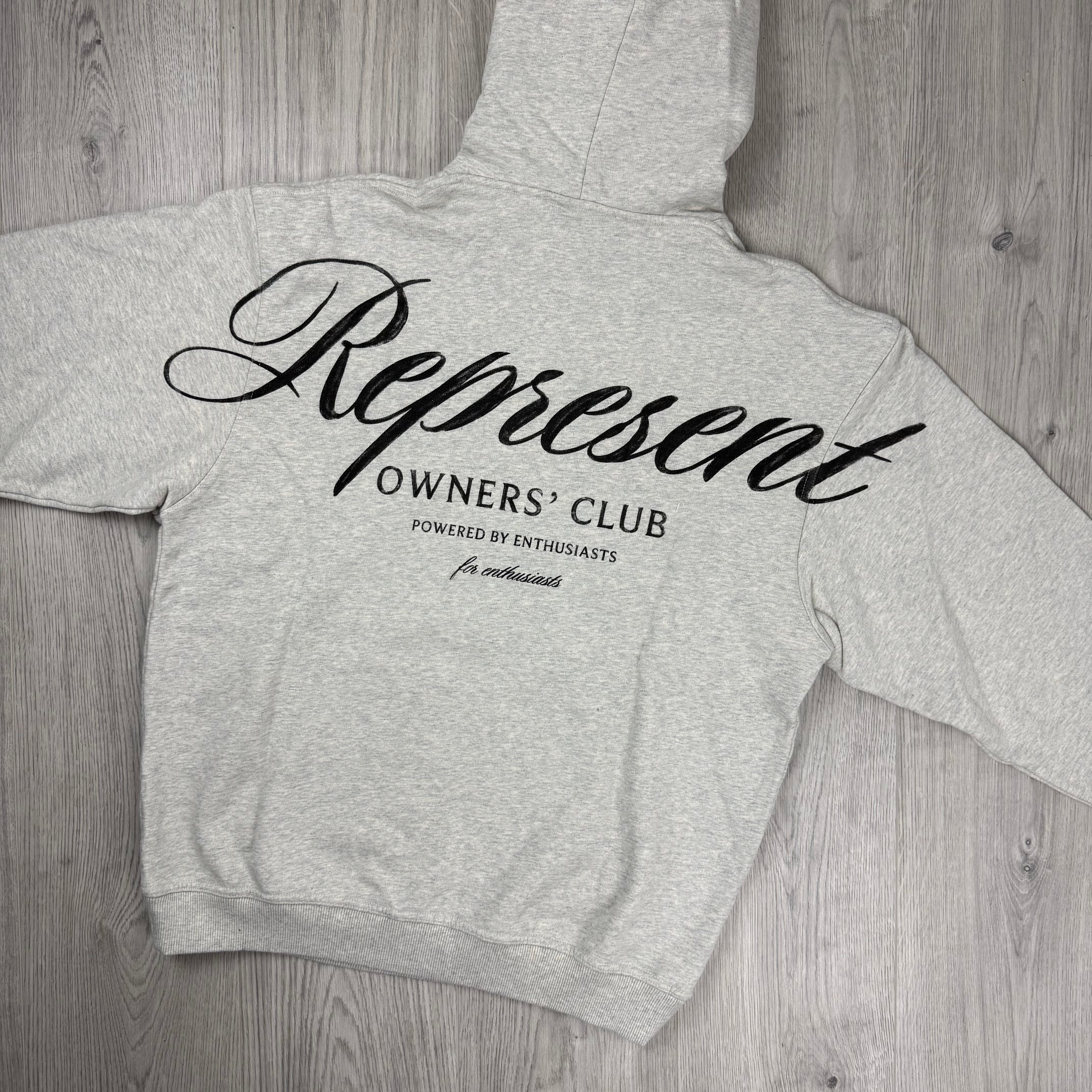 Represent 'Owners Club' Hoodie - Cream Marl