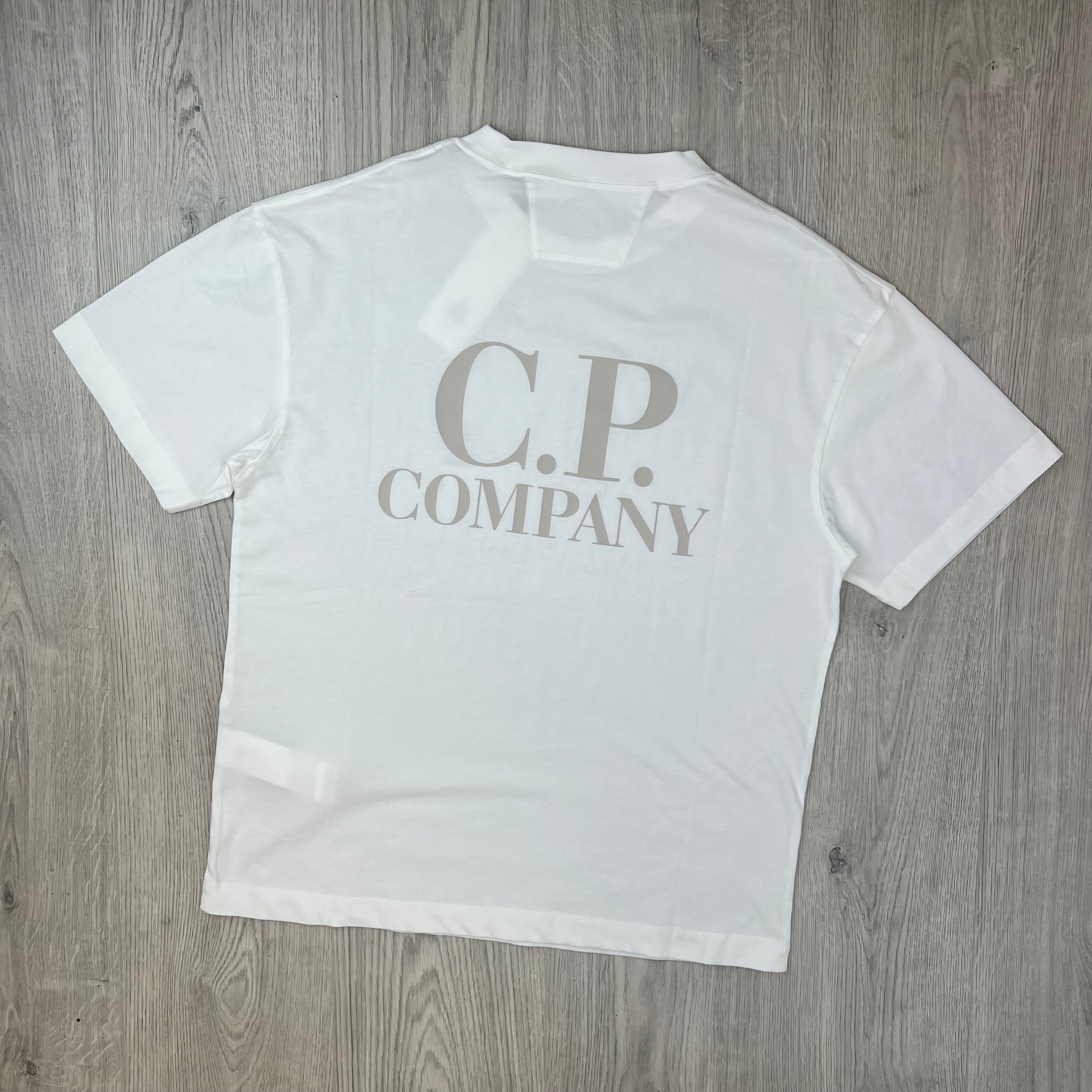 CP Company Logo T-Shirt - White