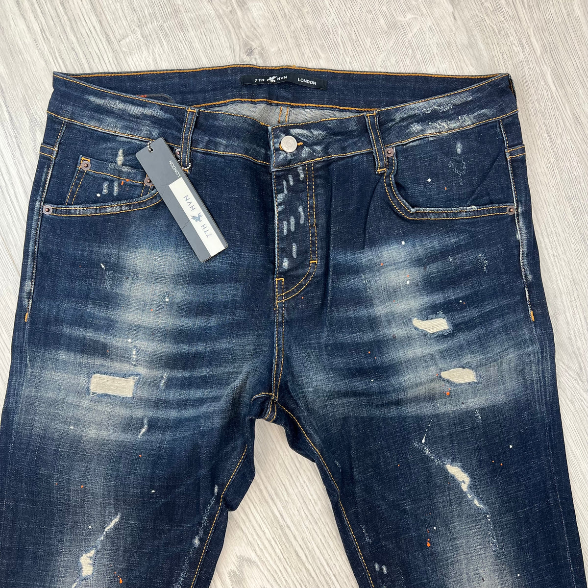7TH HVN Slim Jeans - Blue