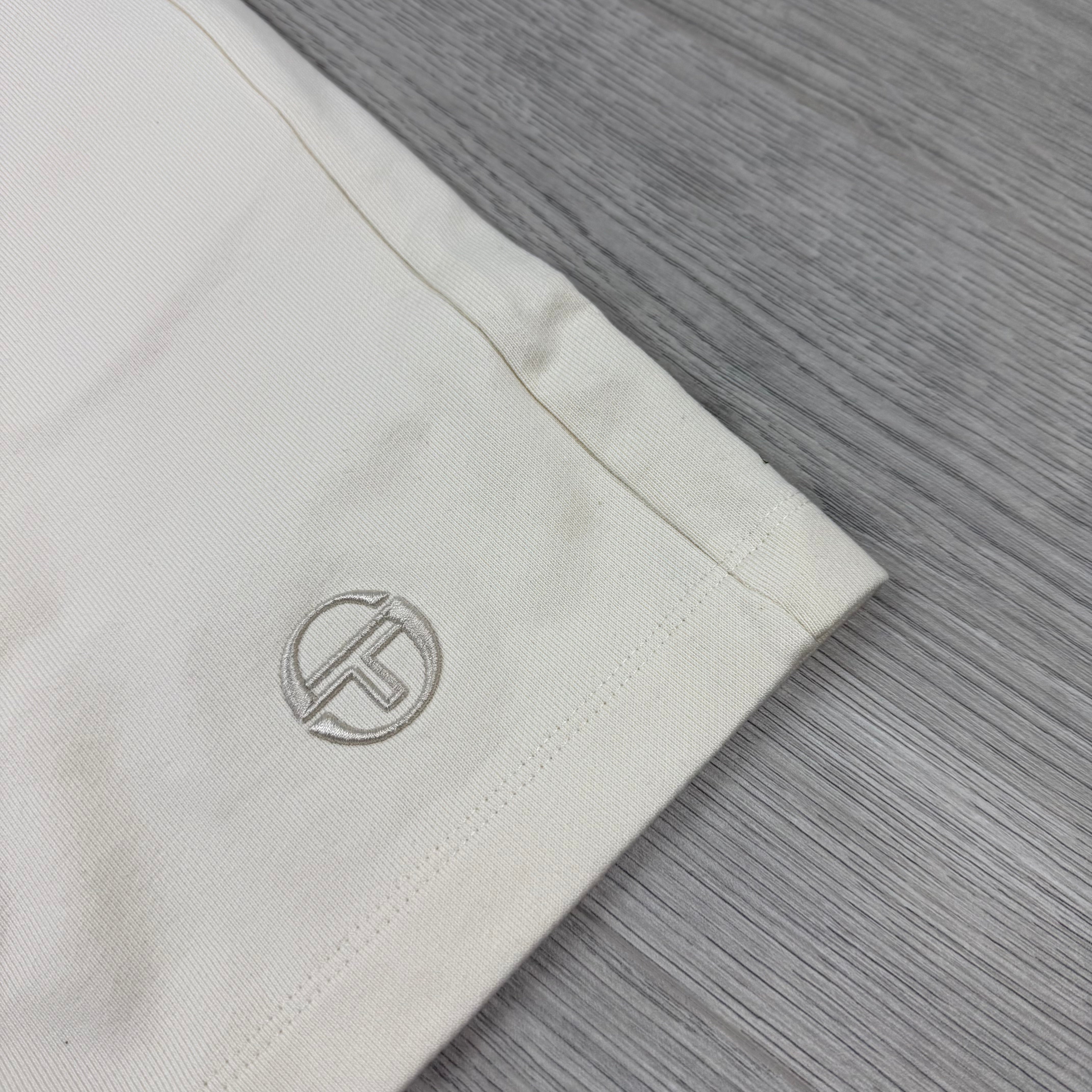 Sergio Tacchini 'Fine' Jersey Shorts - Pearled Ivory
