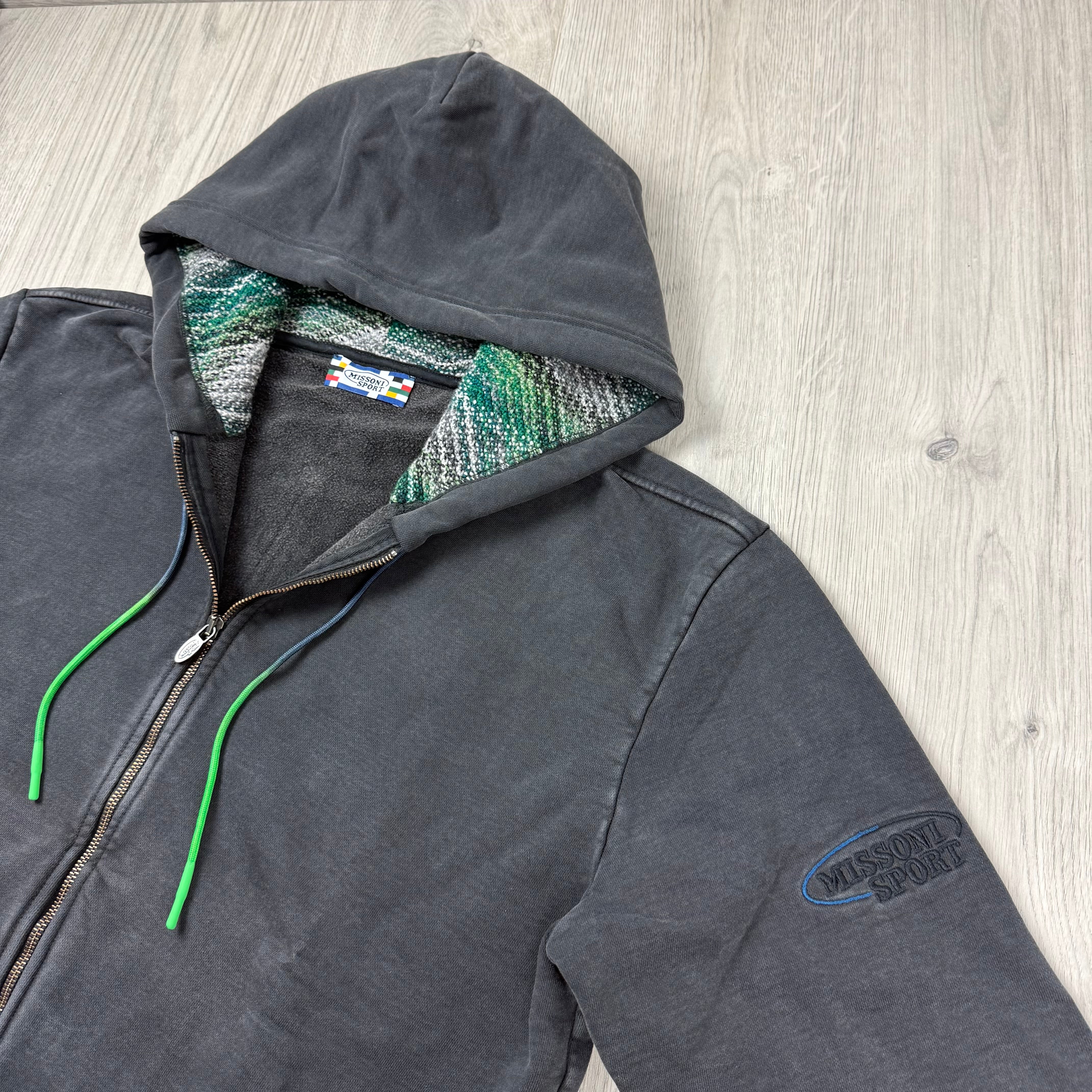 Missoni Sport Zip Hoodie - Black