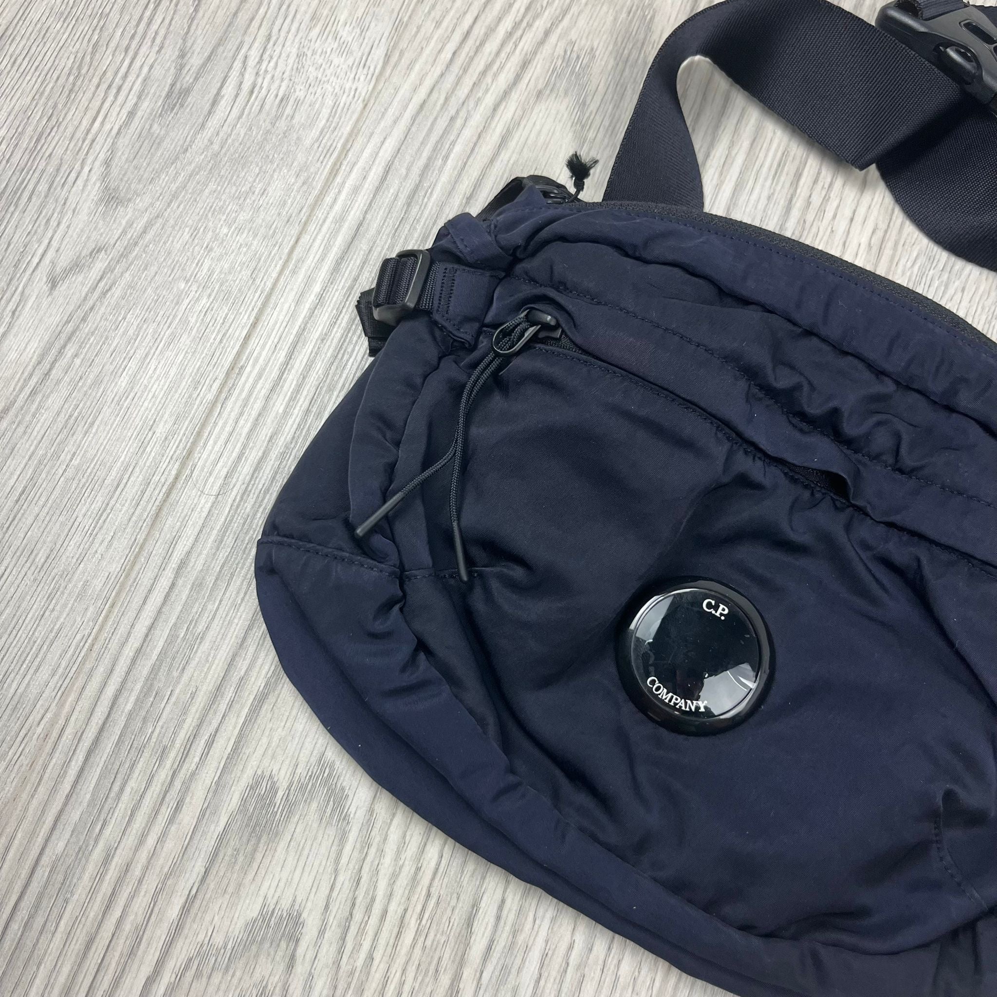 CP Company Zip Chrome Bag - Navy