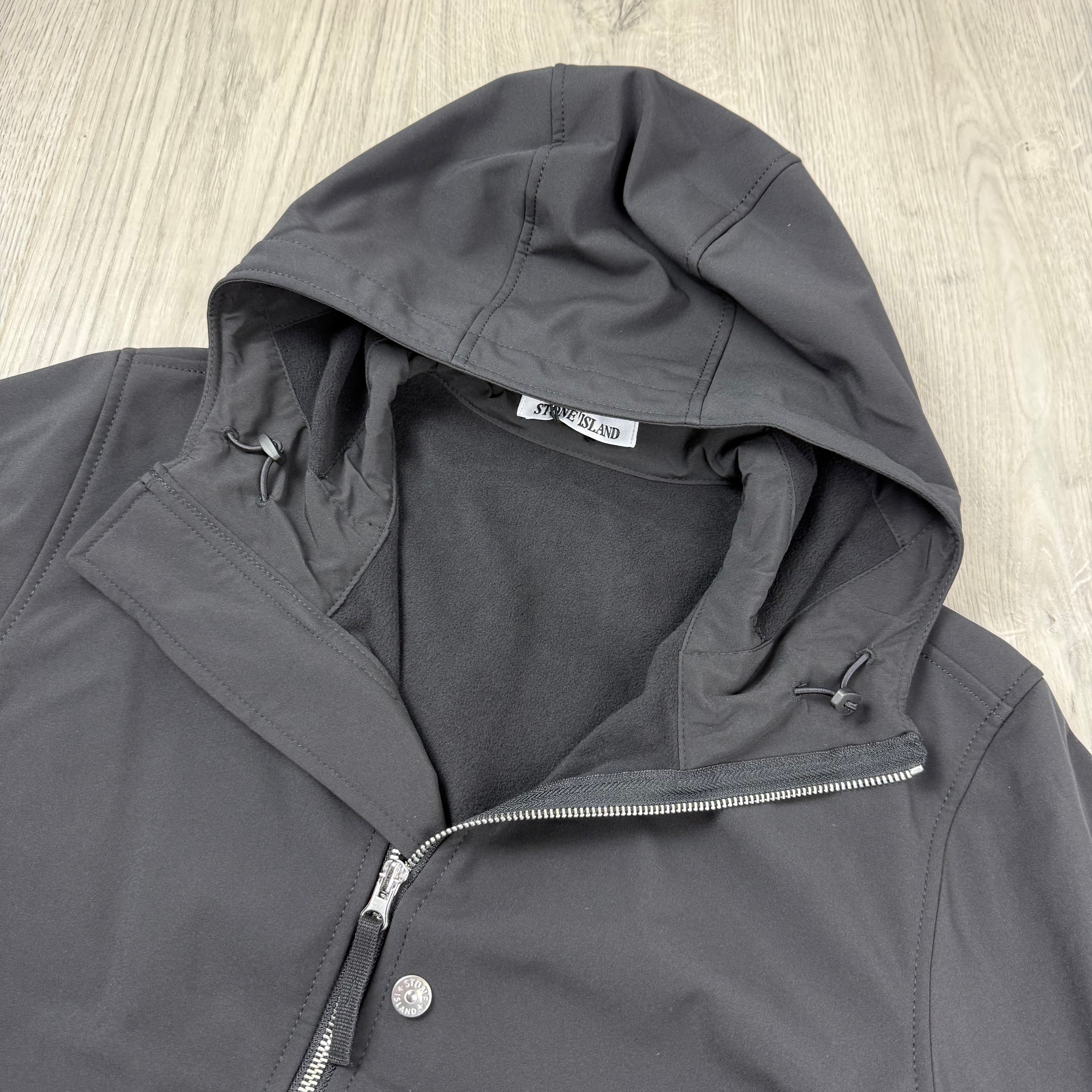 Stone Island Shell Jacket - Black