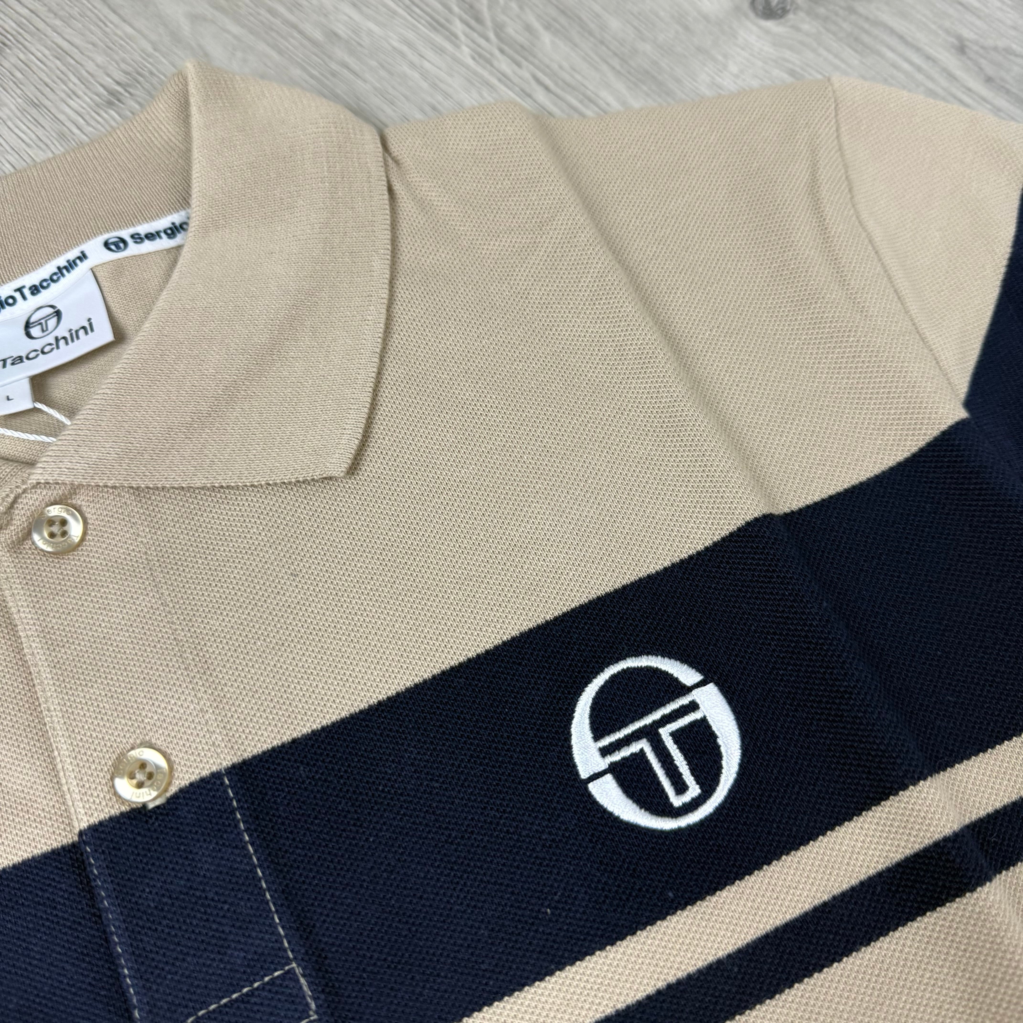Sergio Tacchini 'Young Line' Polo Shirt - Humus