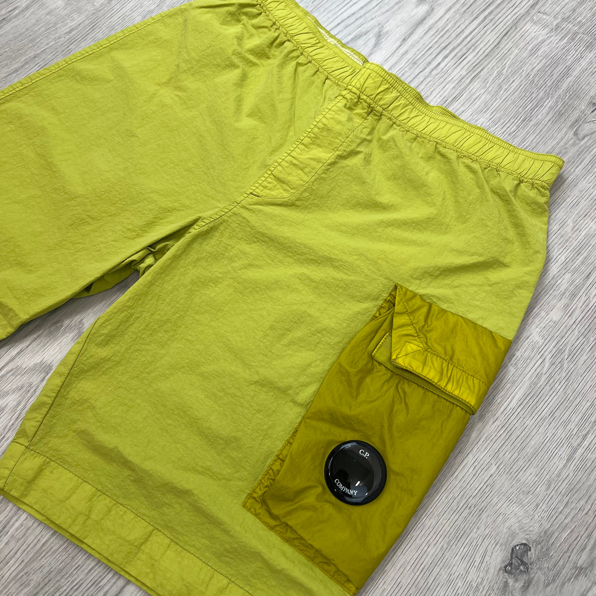 CP Company Flatt Nylon Swim Shorts - Cress Green