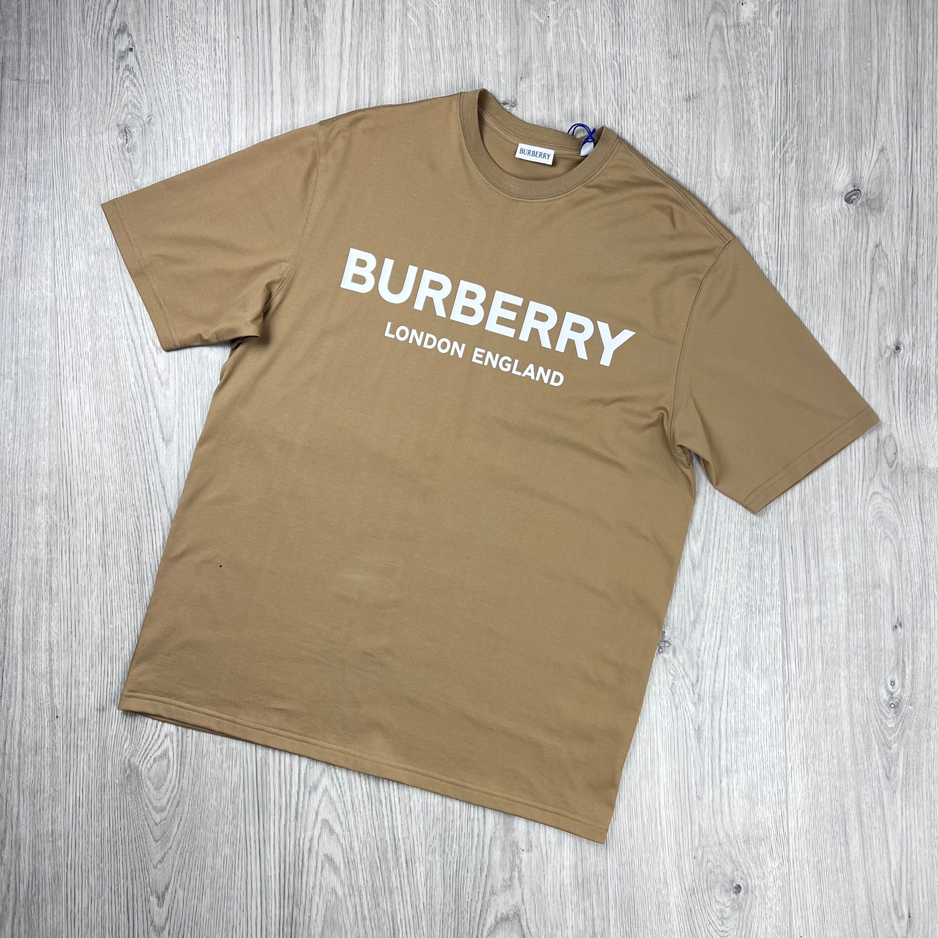 Burberry 'Ellison' T-Shirt - Camel