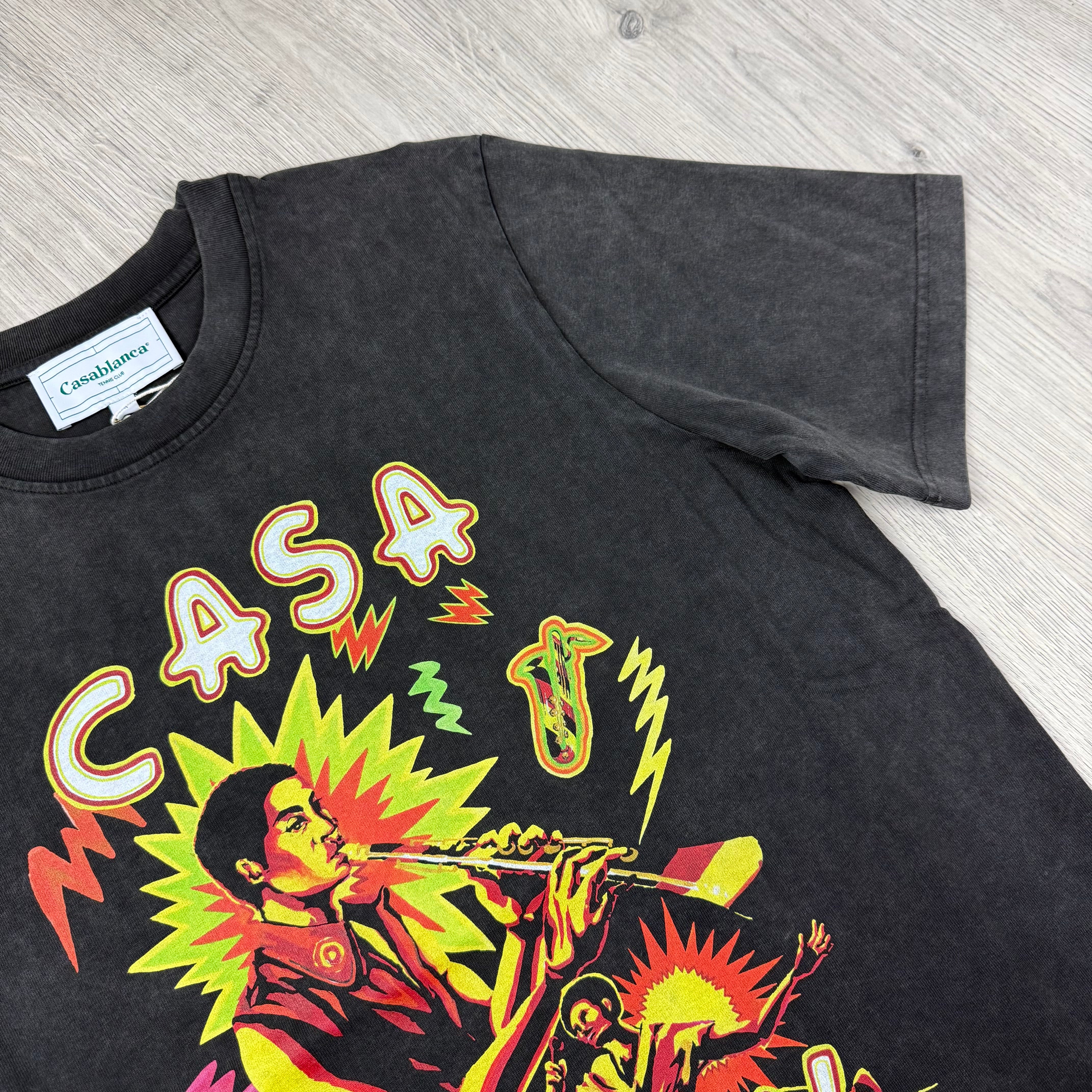 Casablanca 'Music' T-Shirt - Black