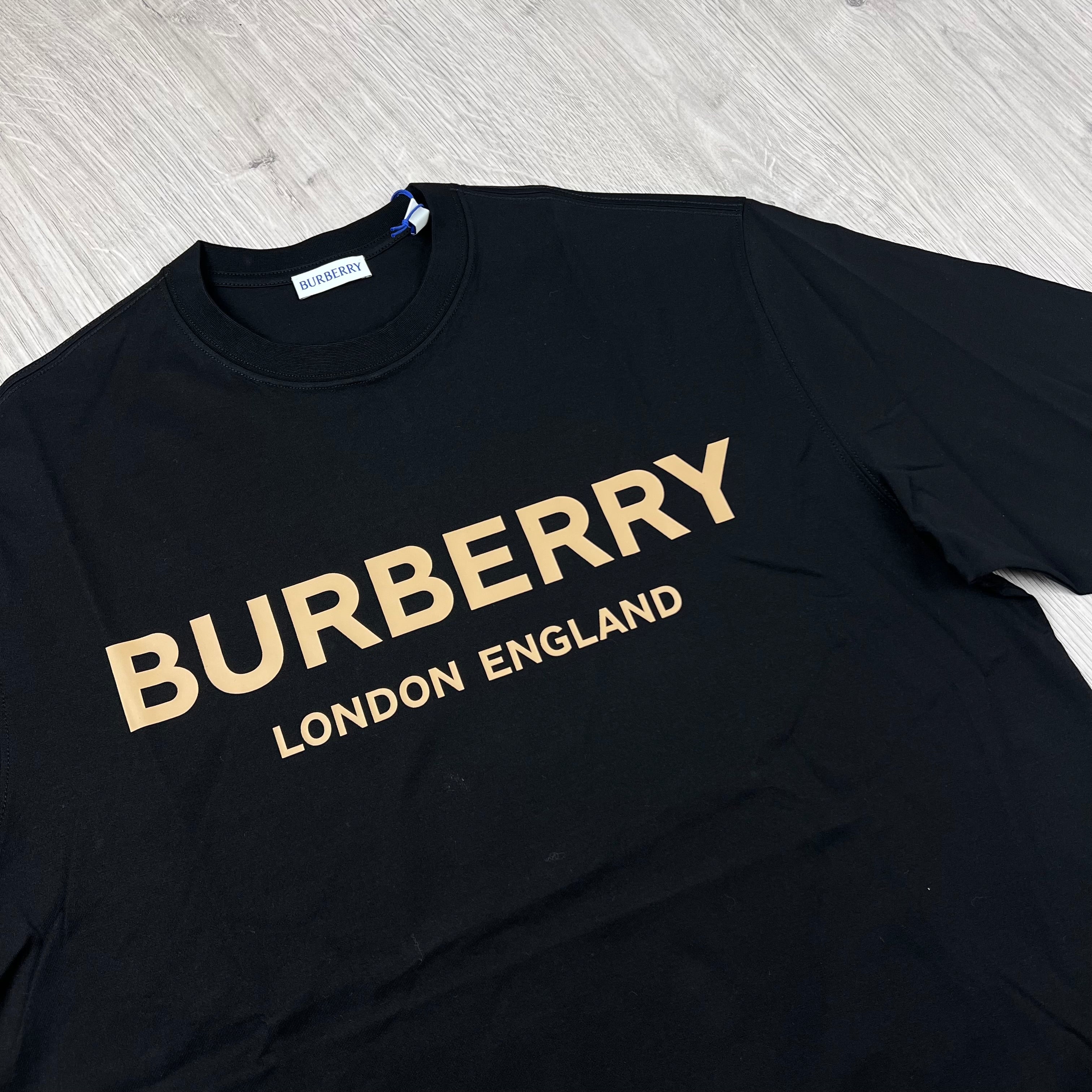 Burberry 'Ellison' T-Shirt - Black