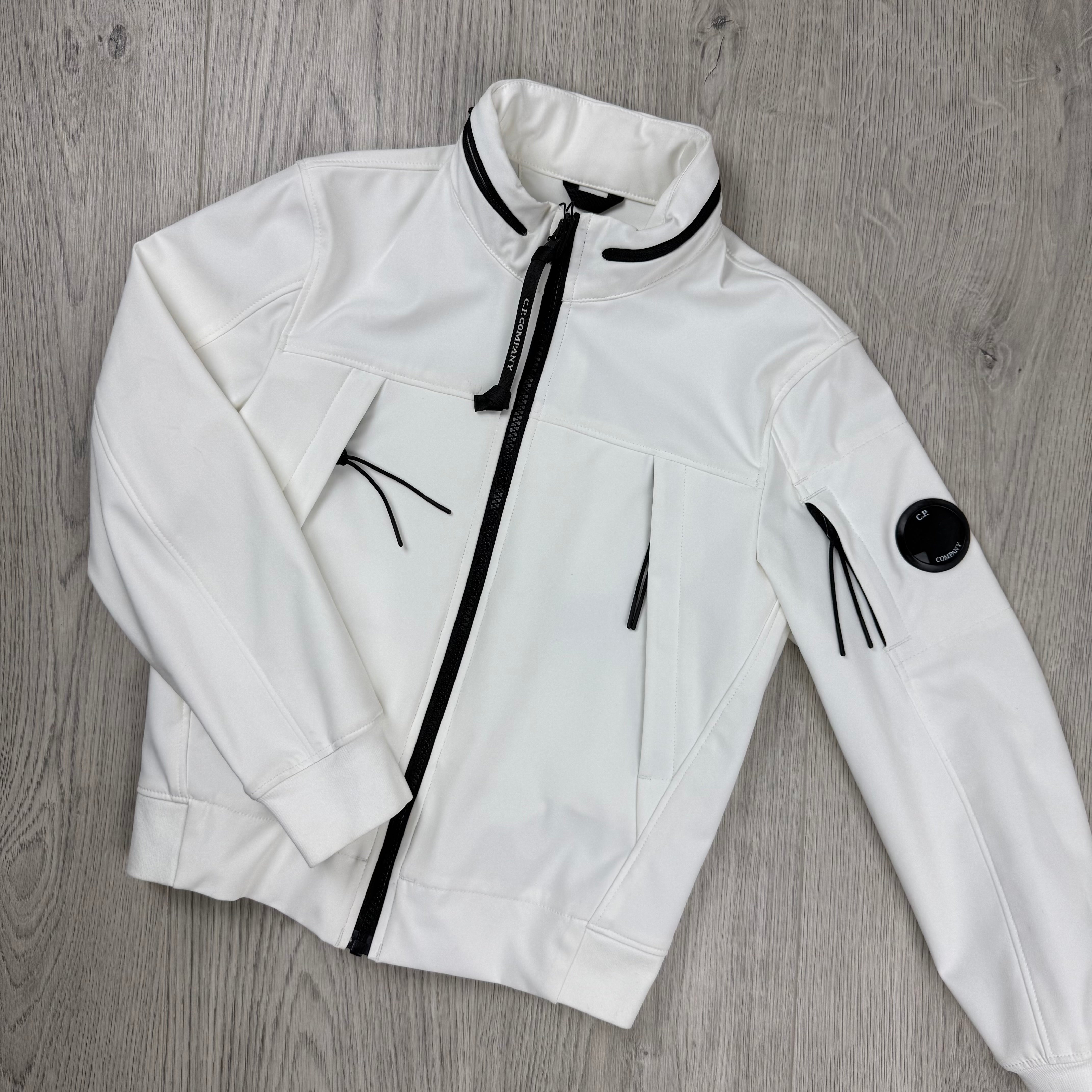 CP Company Junior Shell Jacket - White