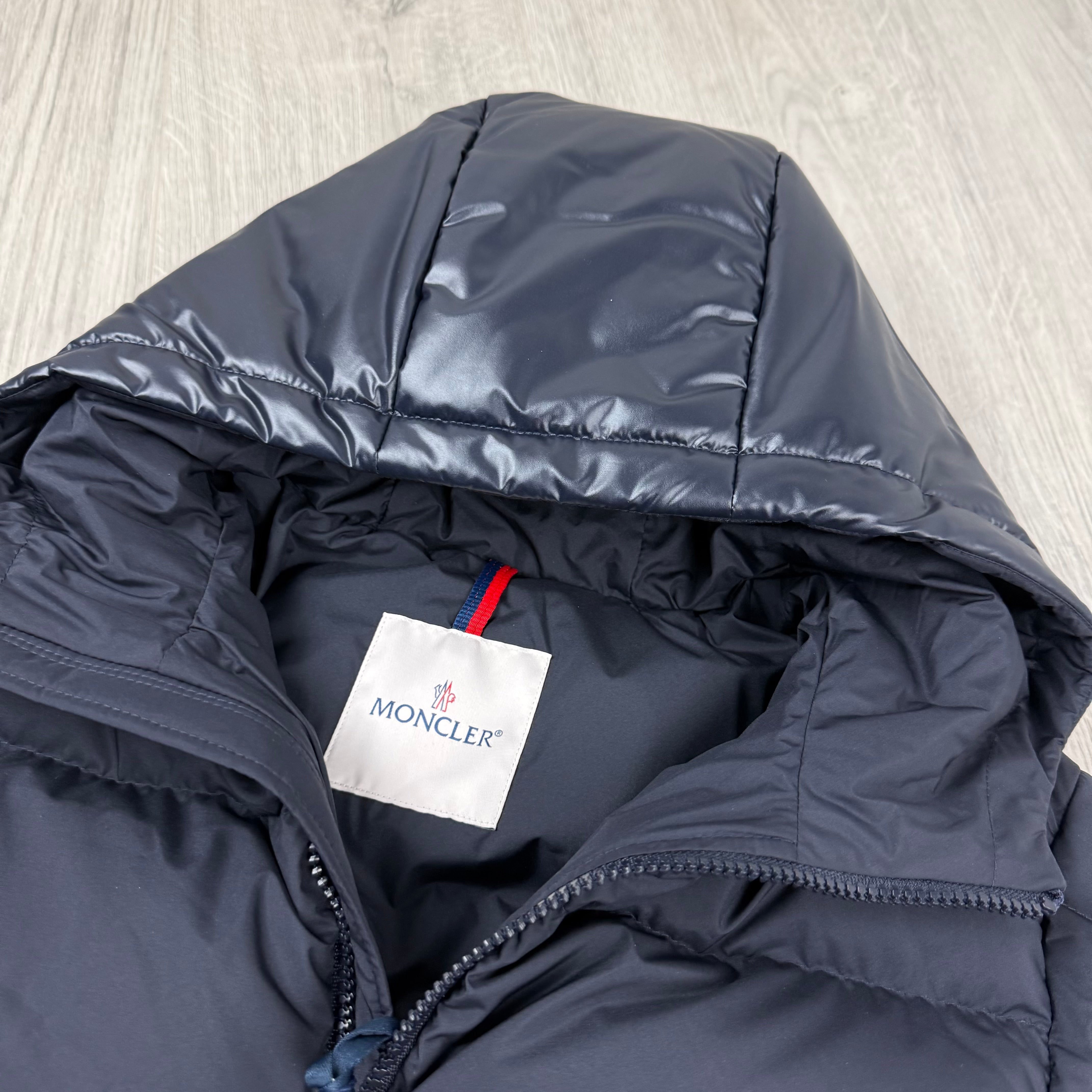 Moncler Junior Barin Down Jacket - Navy