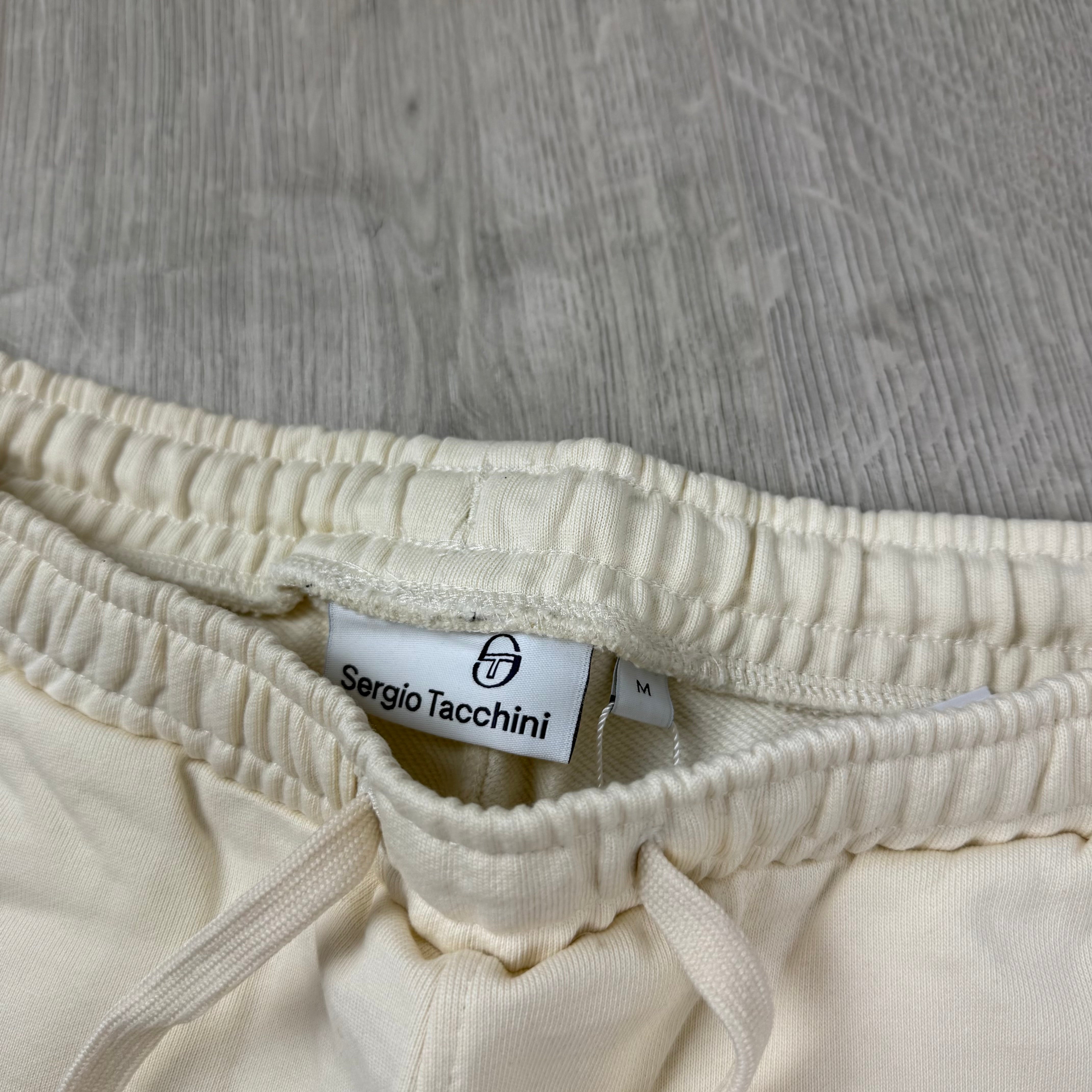Sergio Tacchini 'Fine' Jersey Shorts - Pearled Ivory