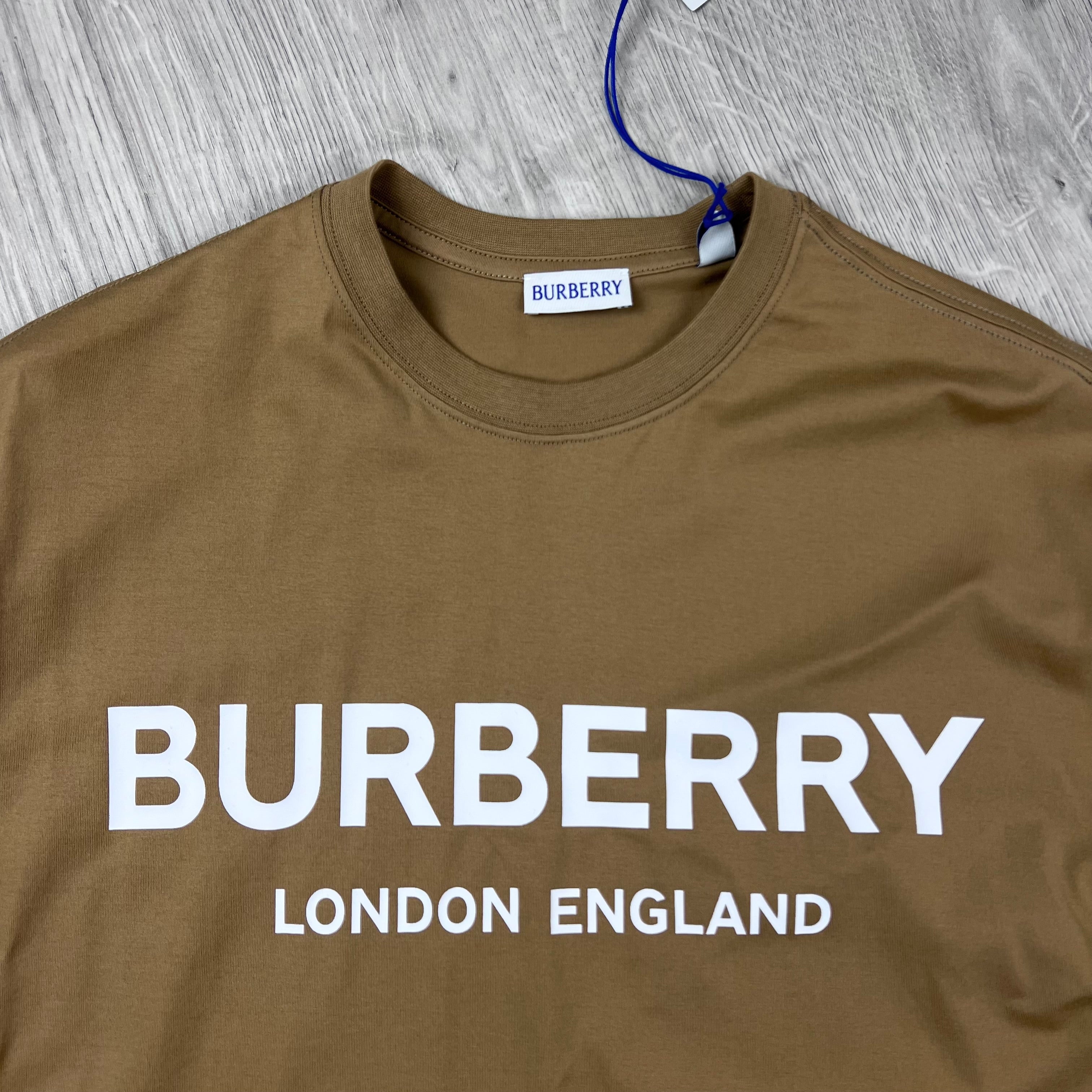 Burberry 'Ellison' T-Shirt - Camel