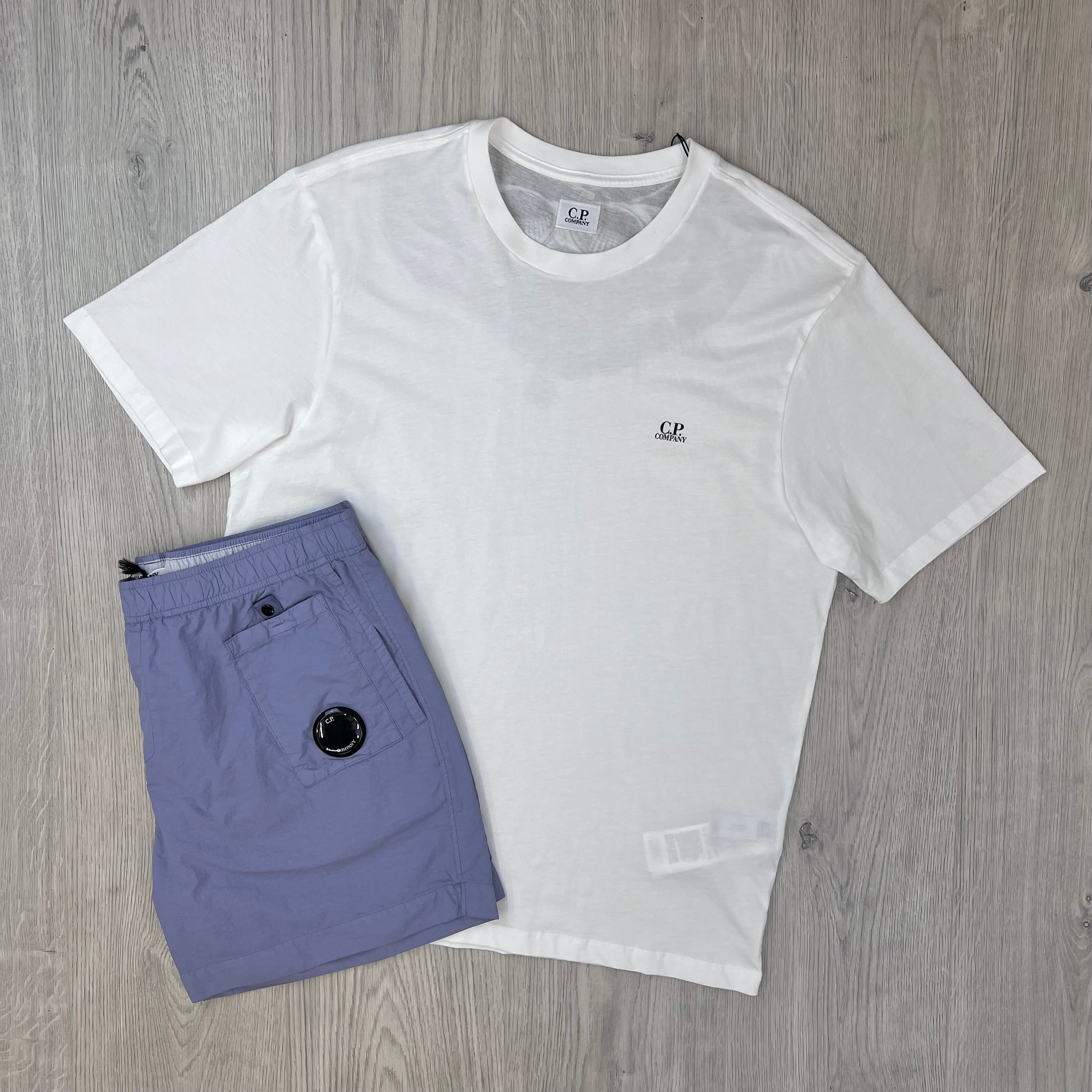CP Company Holiday Set - White/Lavender Violet