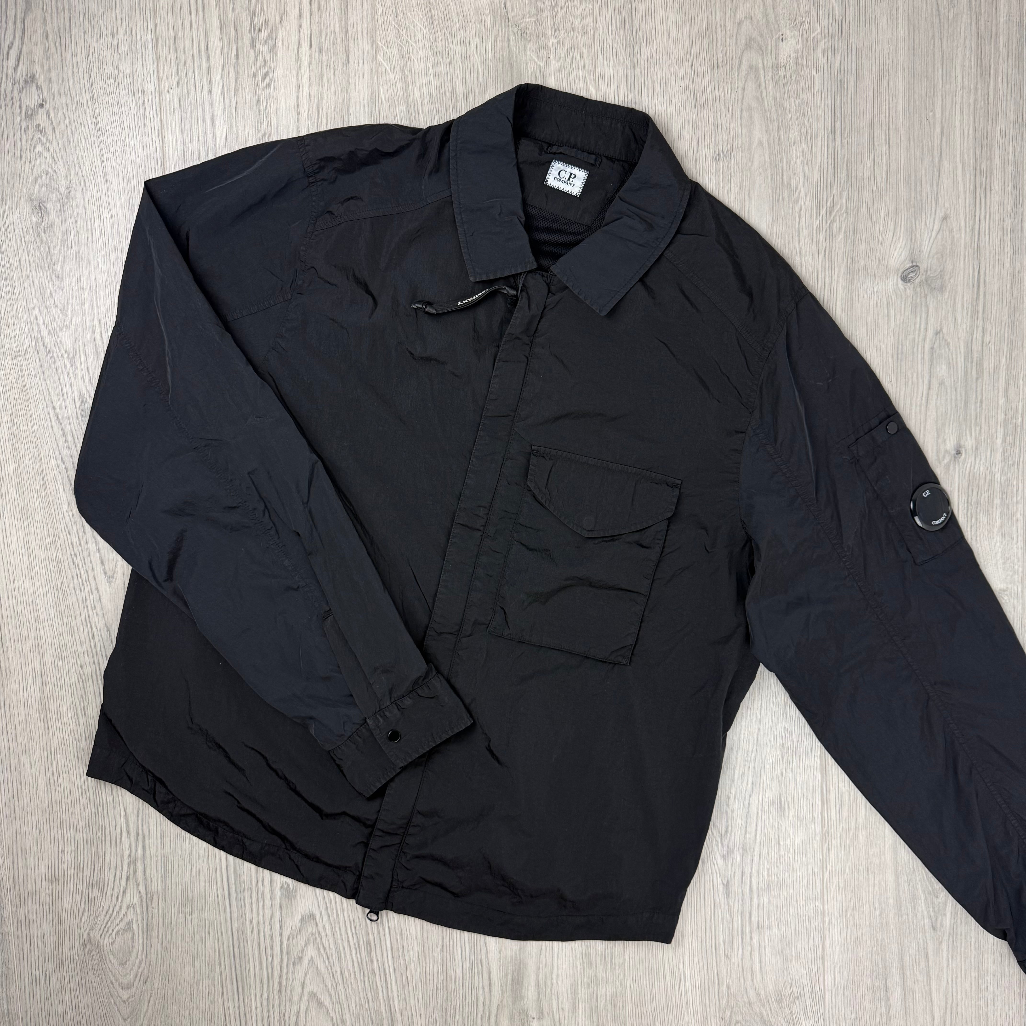 CP Company Chrome Overshirt - Black