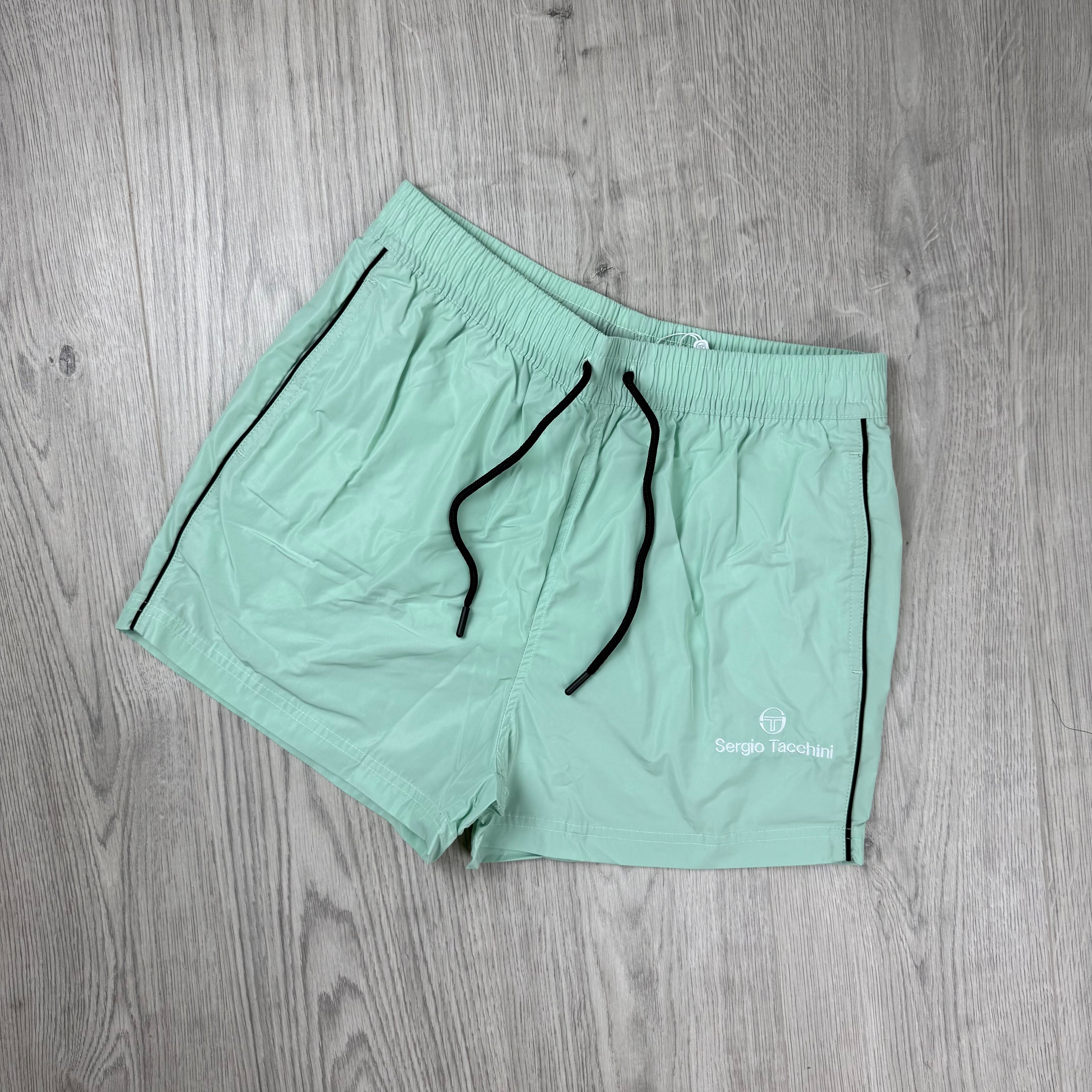 Sergio Tacchini 'Guaceto' Swim Shorts - Birds Egg Green