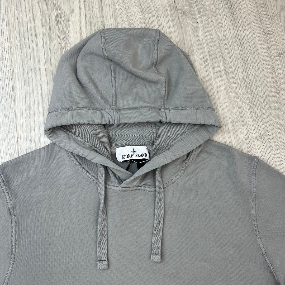 Stone Island Dyed Hoodie - Grey