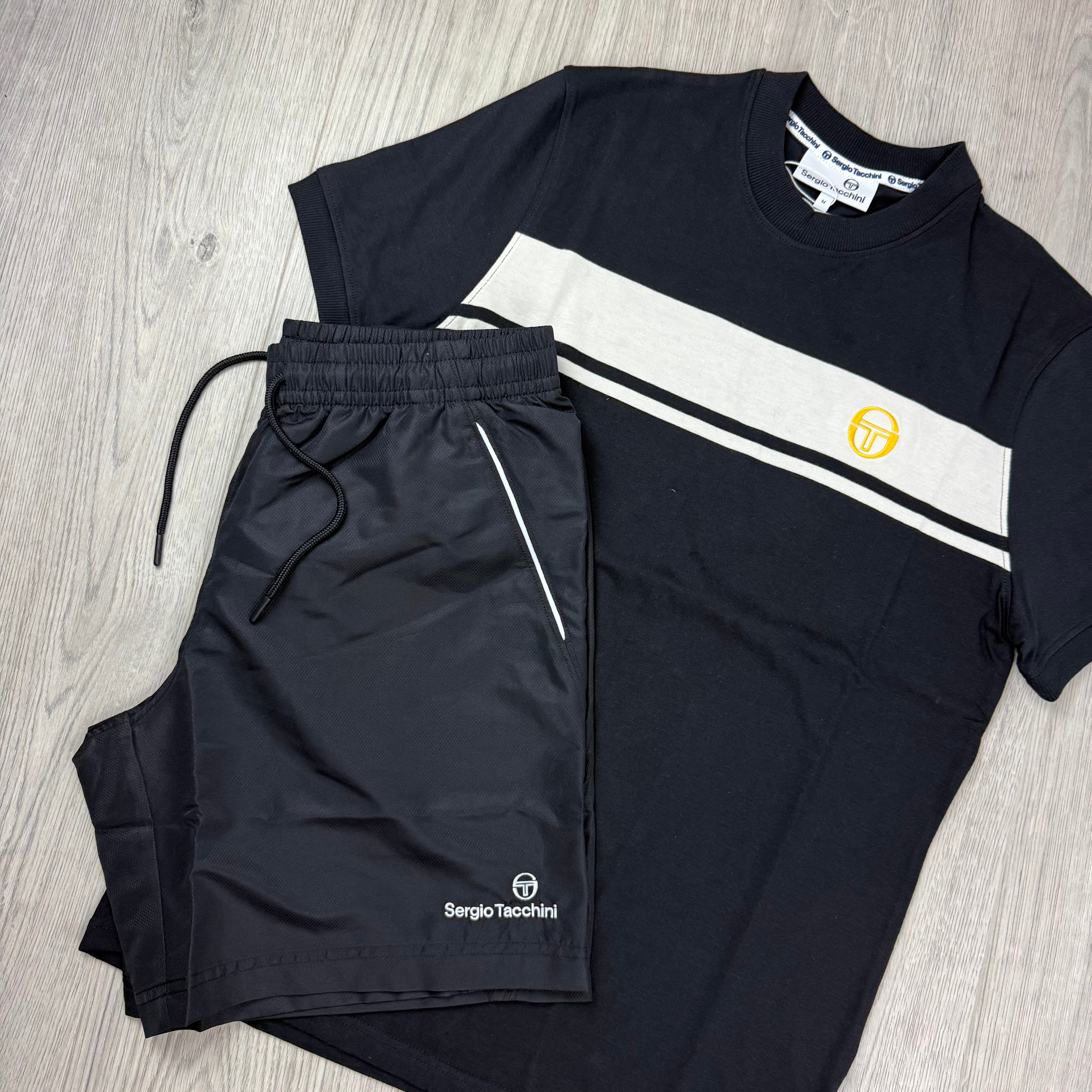 Sergio Tacchini 'Master' Set - Black
