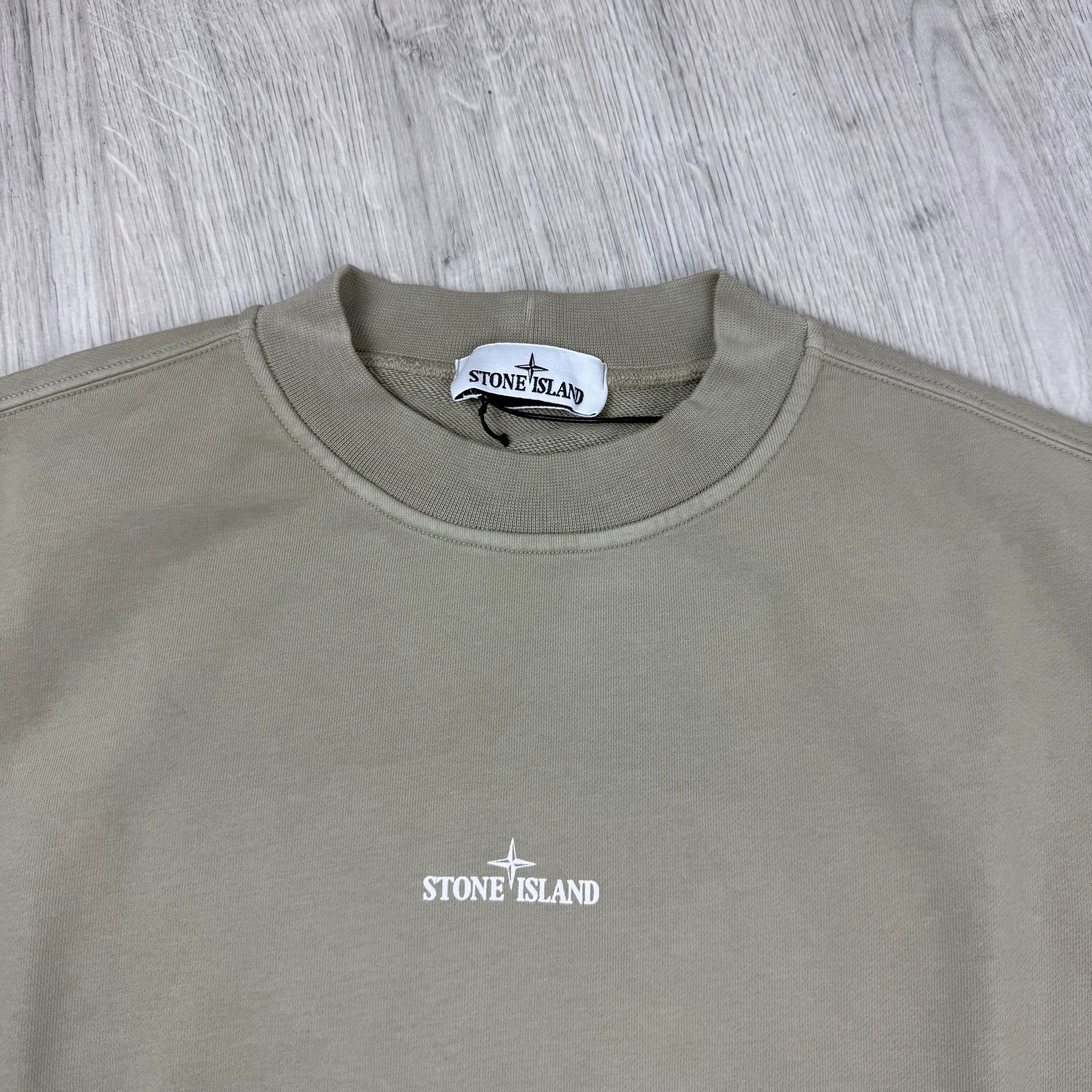Stone Island Printed Sweatshirt - Desert