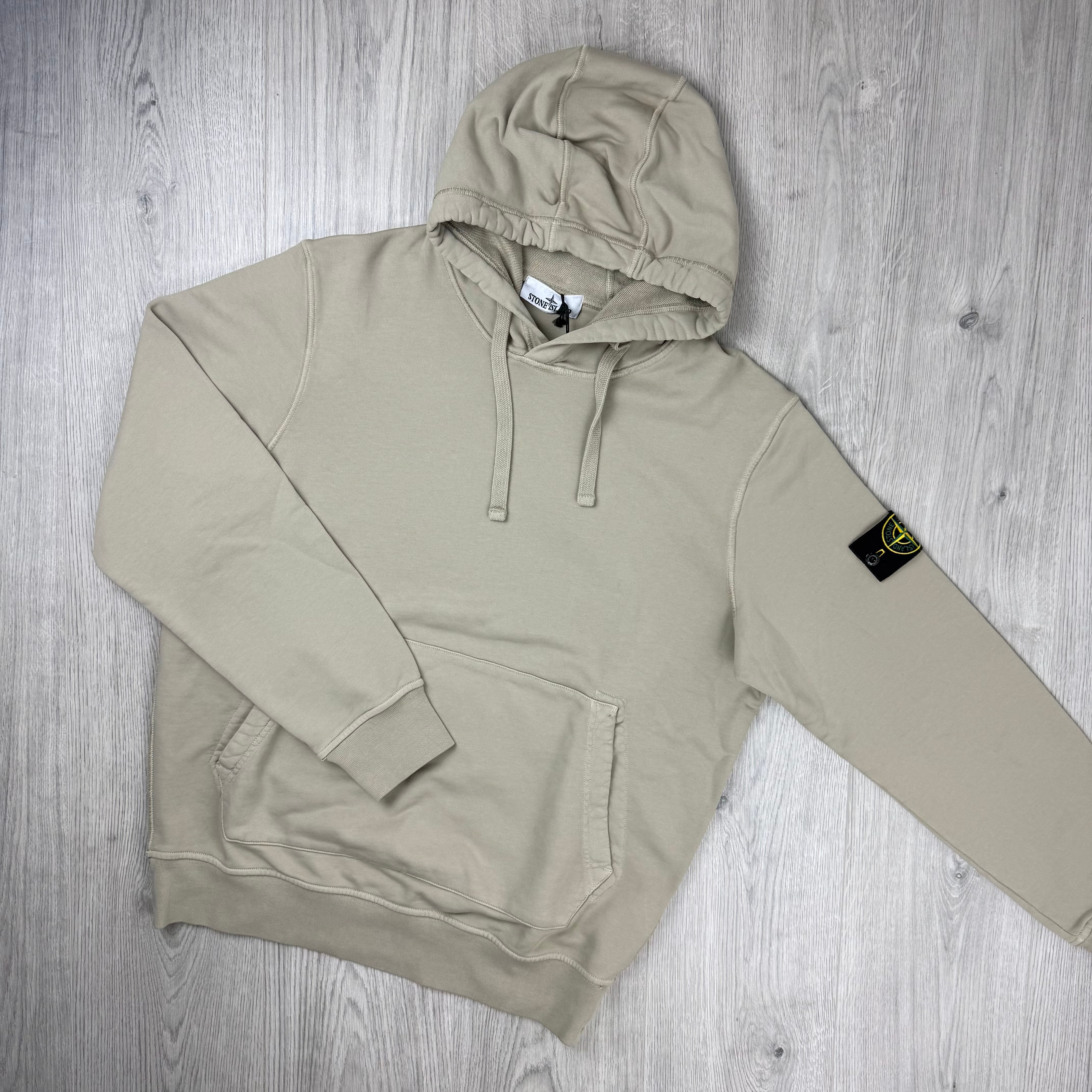 Stone Island Dyed Hoodie - Desert