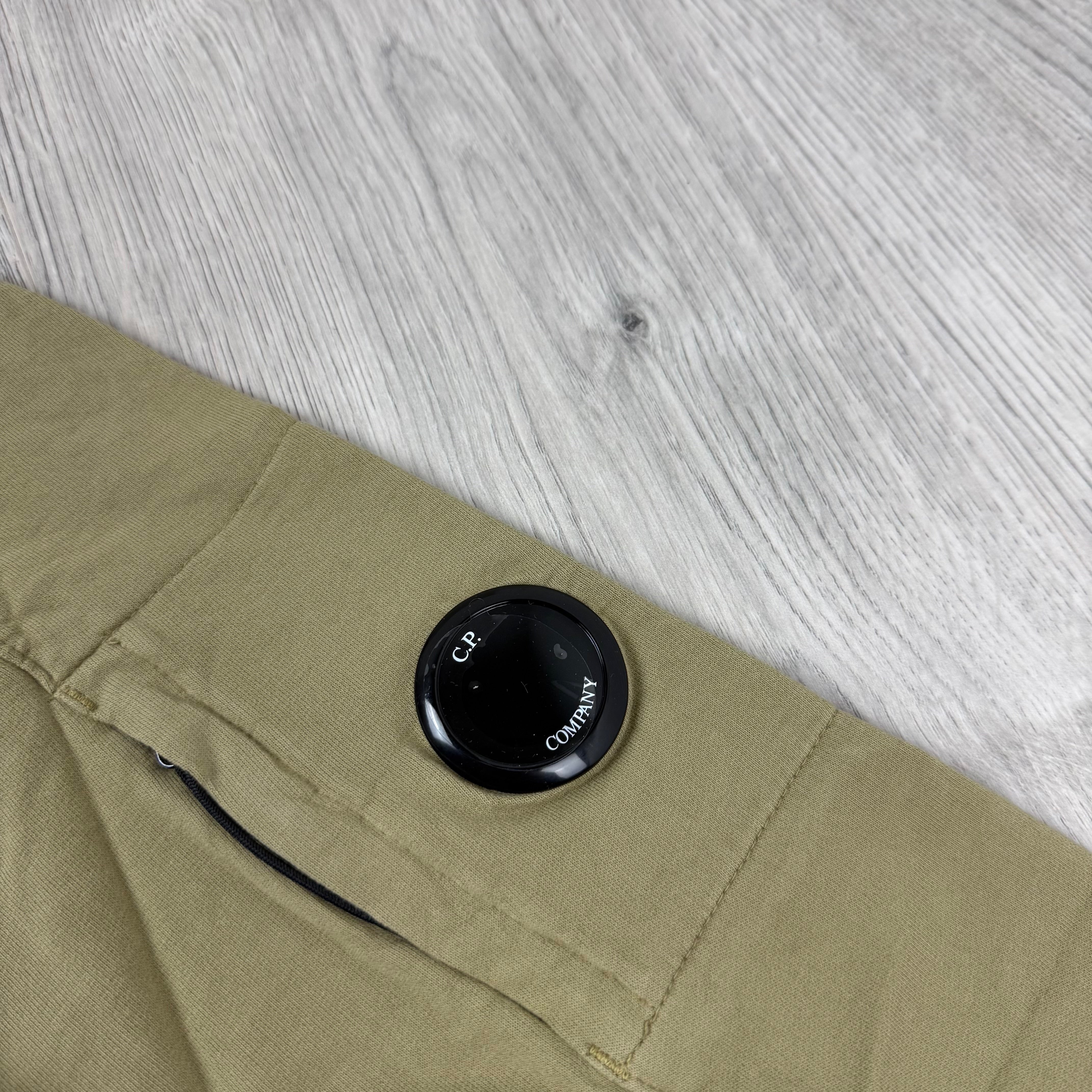 CP Company Light Fleece Hoodie - Cornstalk