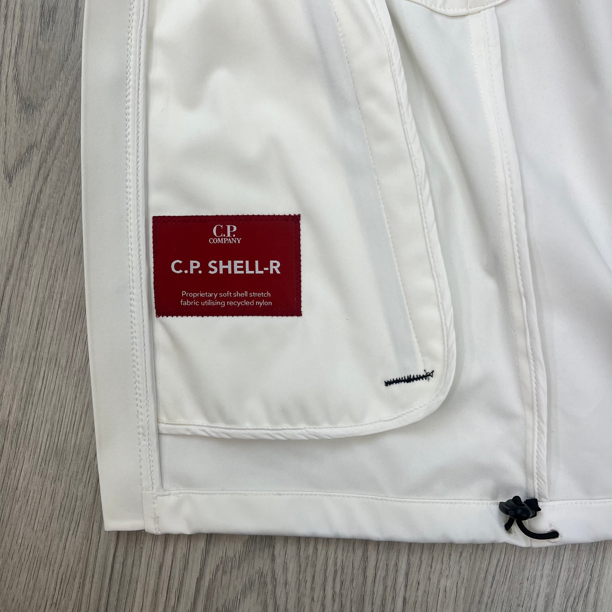 CP Company Junior Shell-R Gilet - White