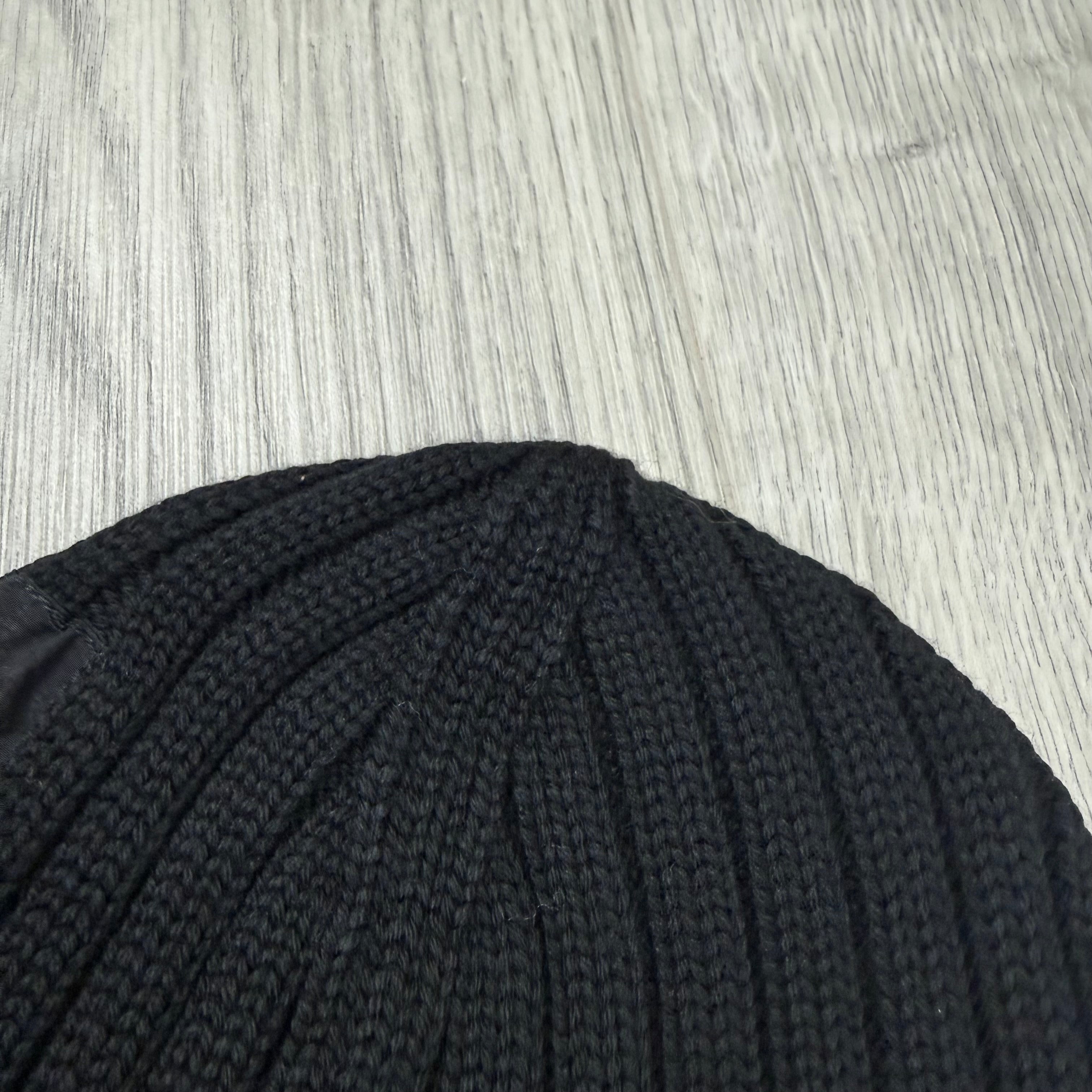 CP Company Lens Beanie - Black